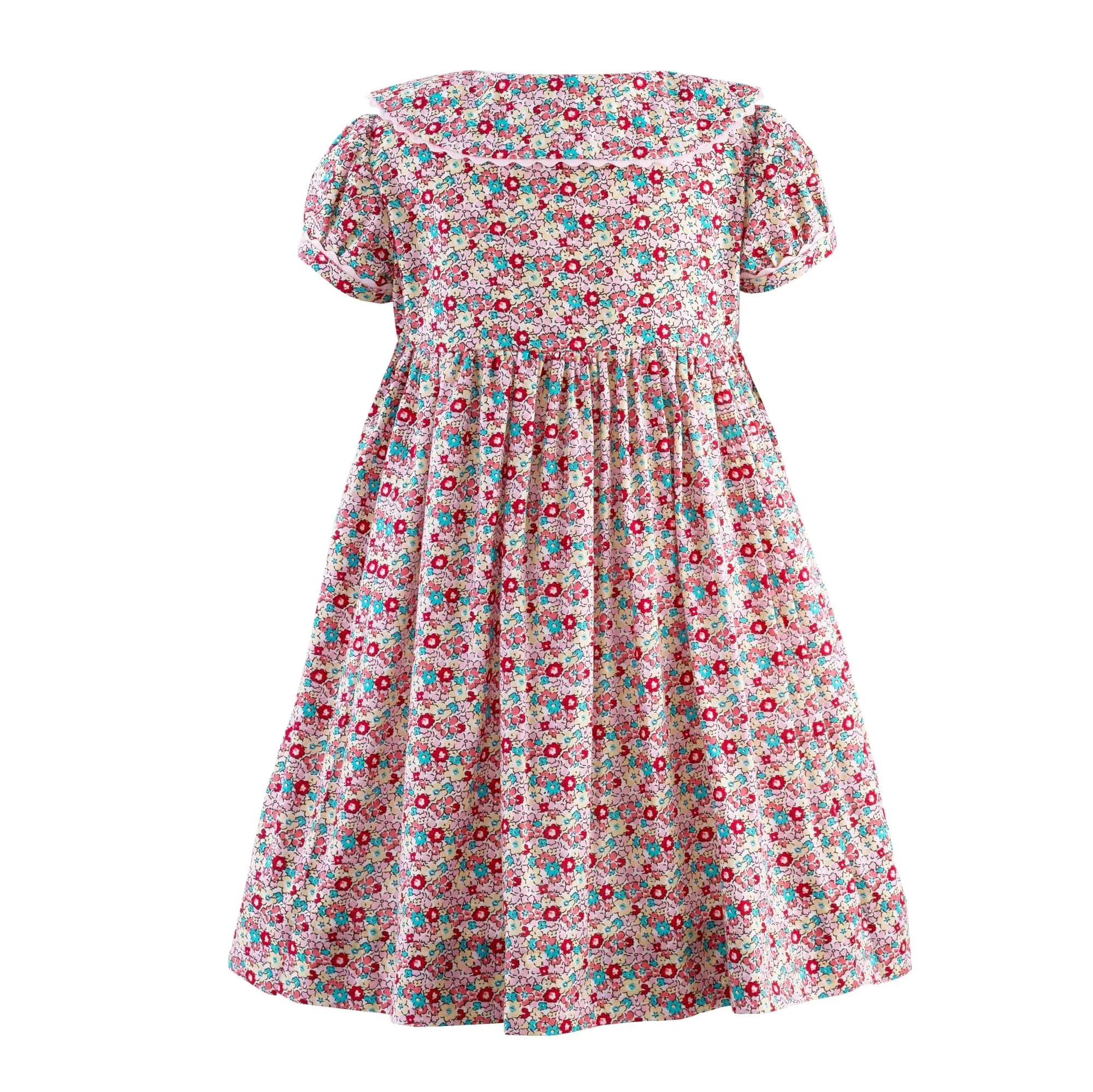 Ditsy Floral Button Front Dress & Bloomers