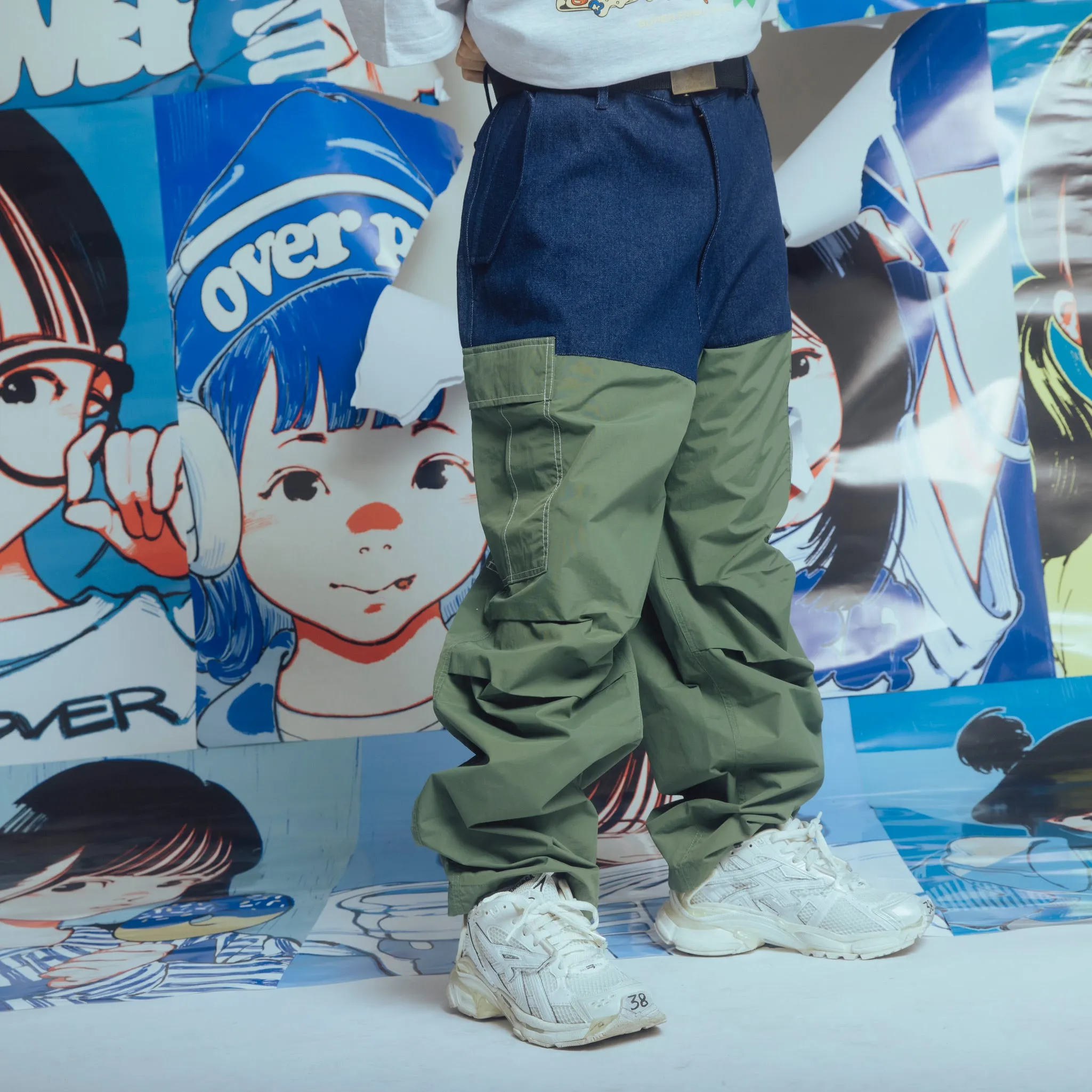 docking pants olive