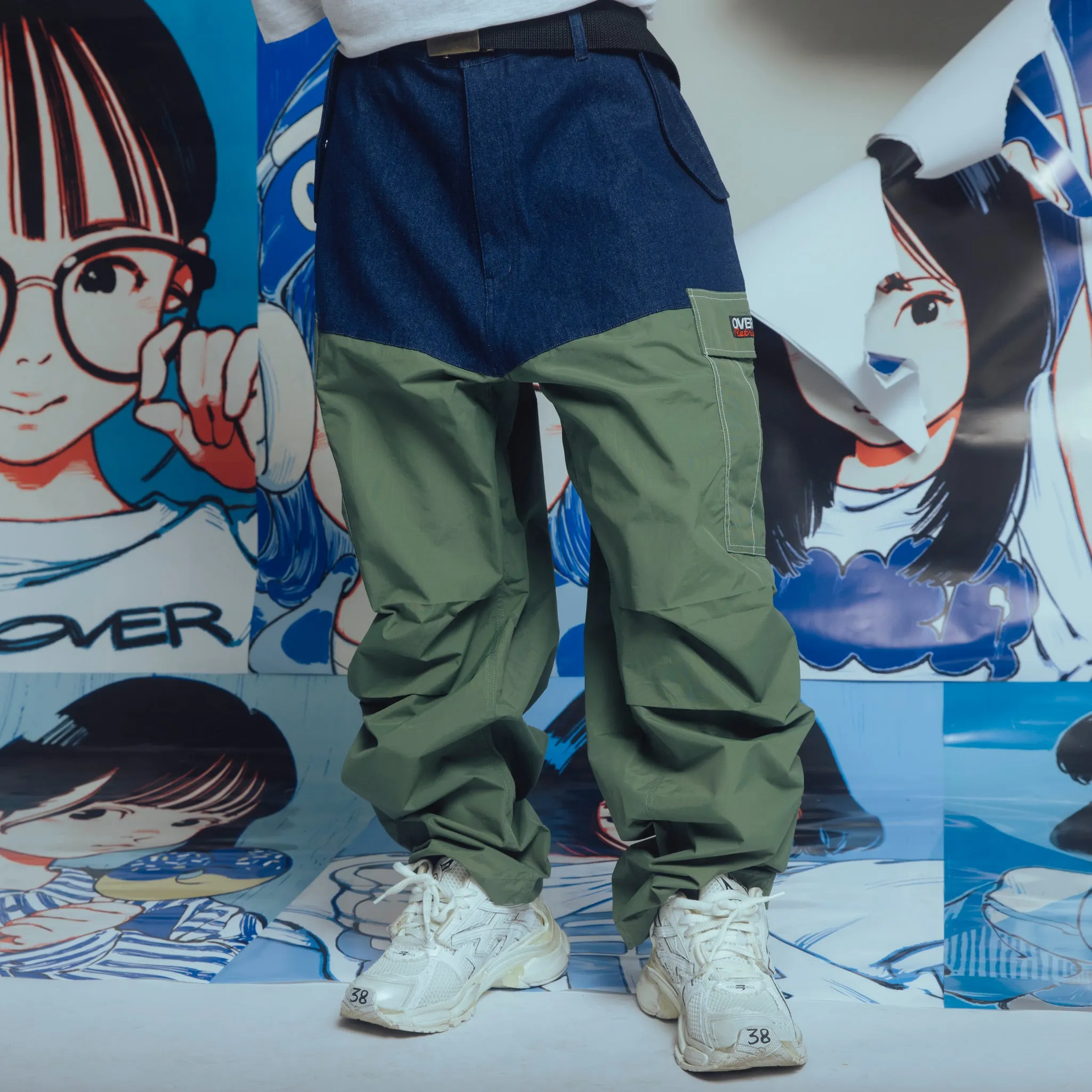 docking pants olive