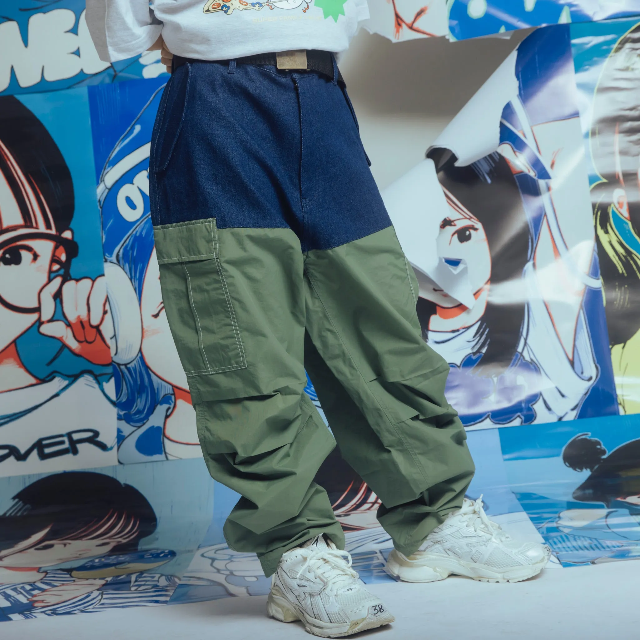 docking pants olive