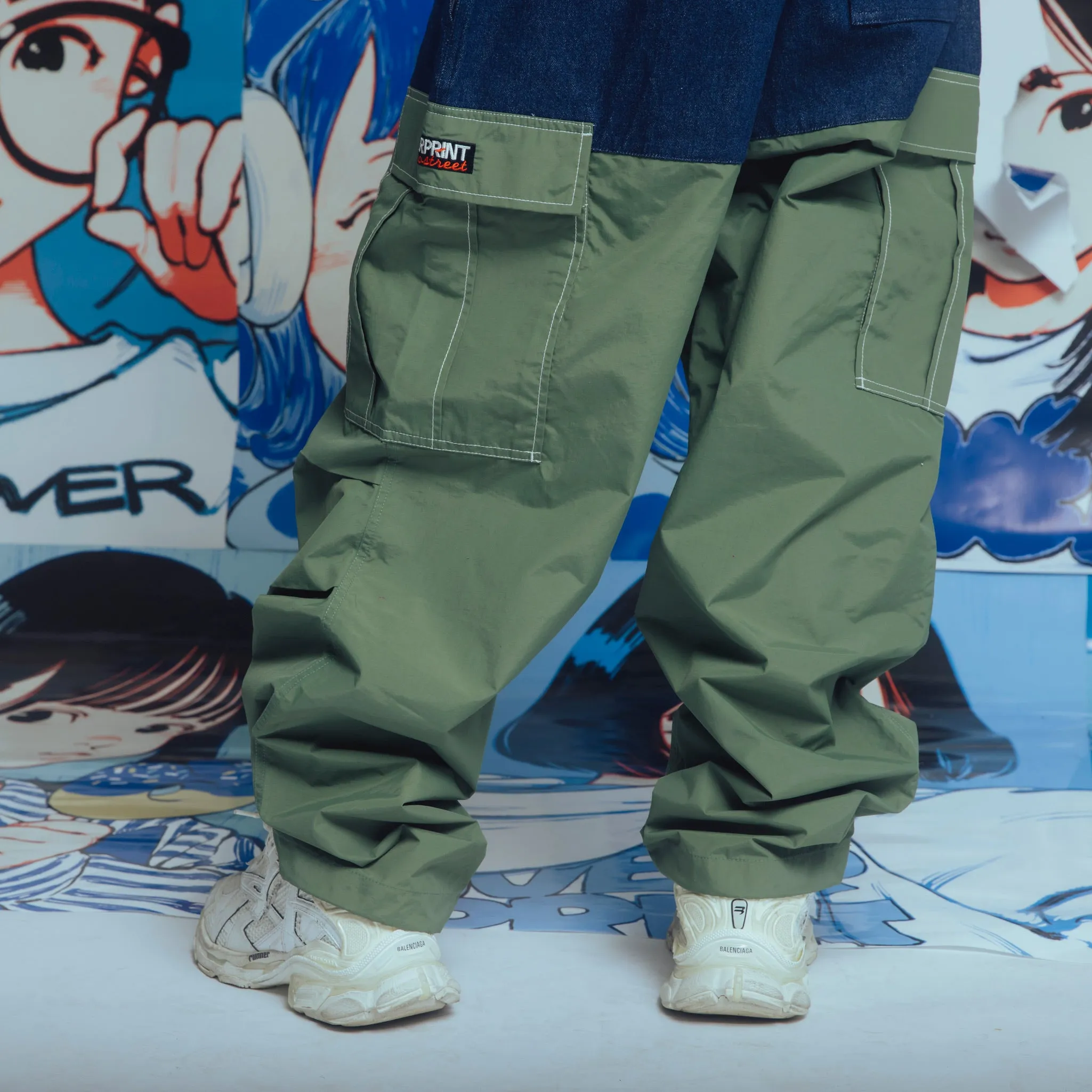 docking pants olive