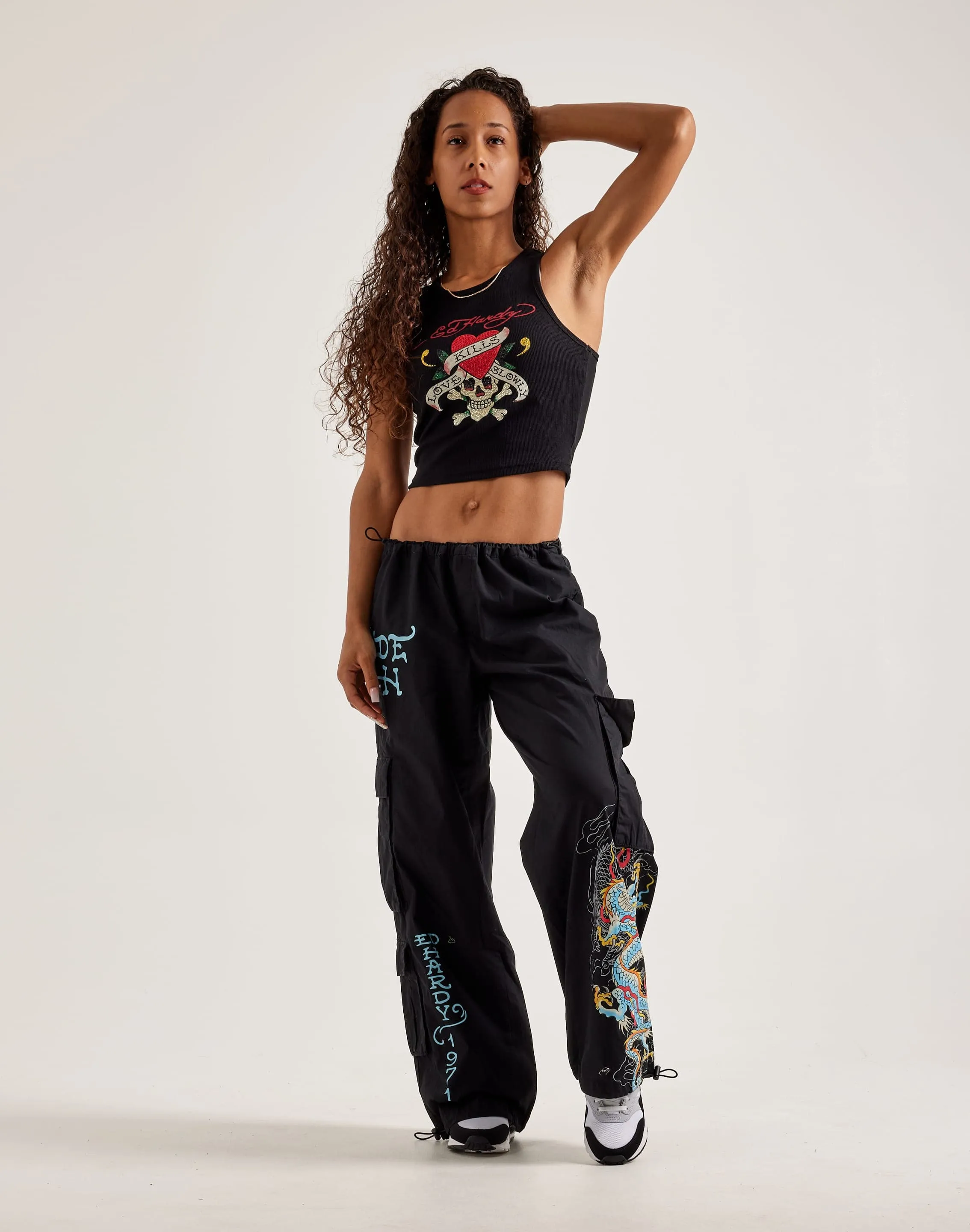 Ed Hardy Dragon Cargo Pants
