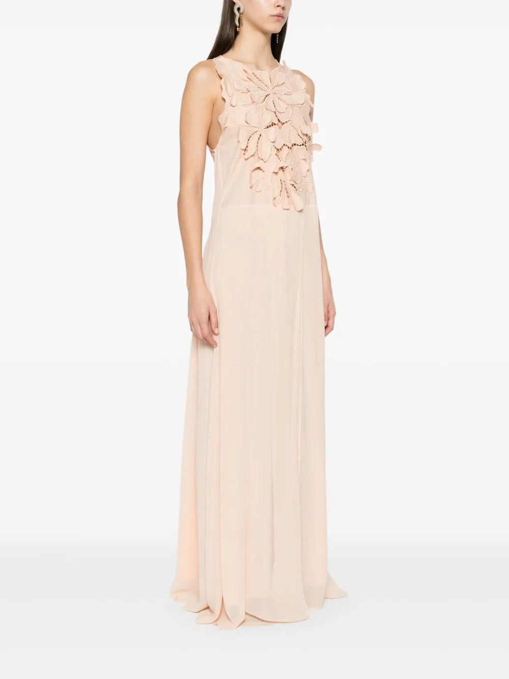 Embroidered cotton dress