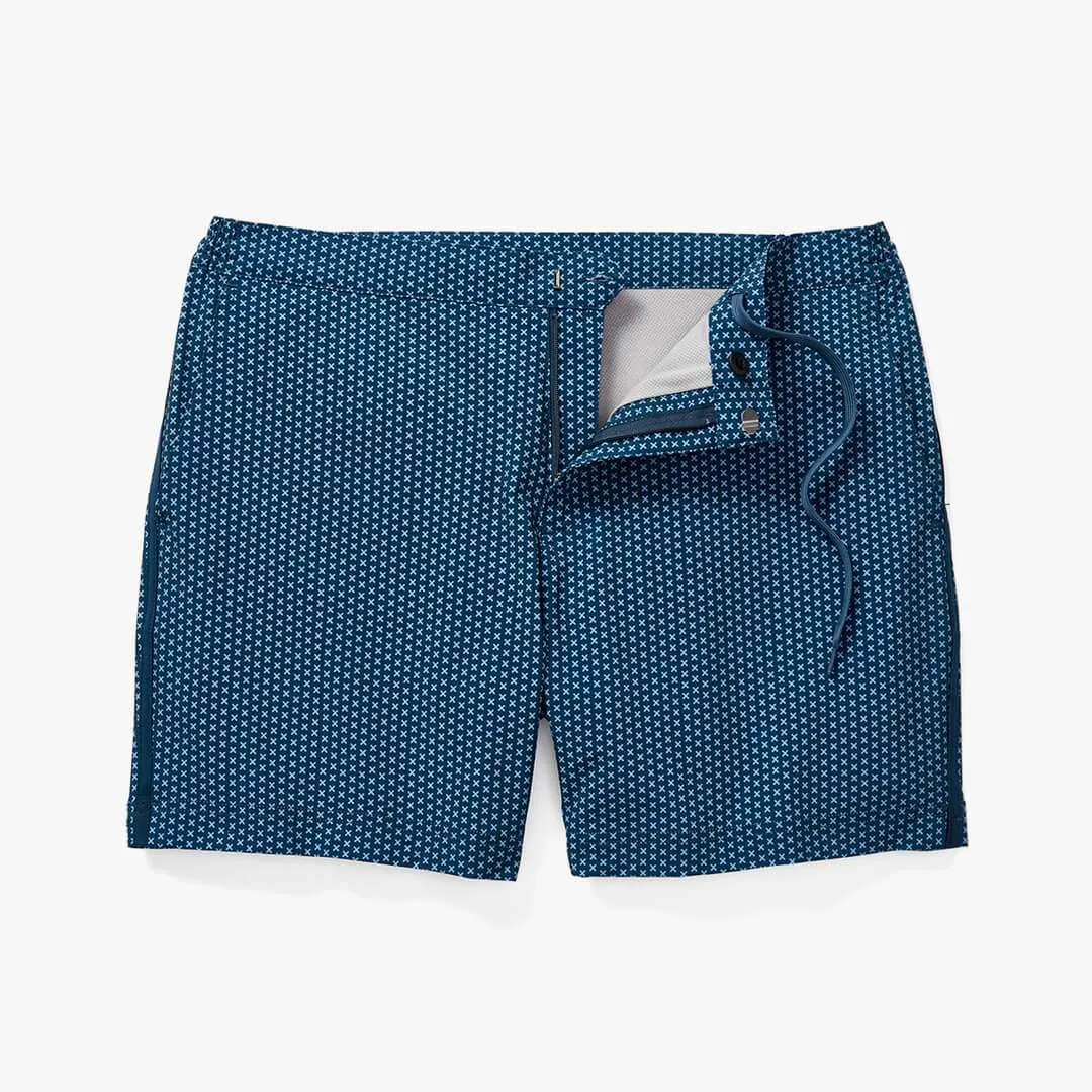 Fair Harbor The Sextant Trunk - Navy Juniper