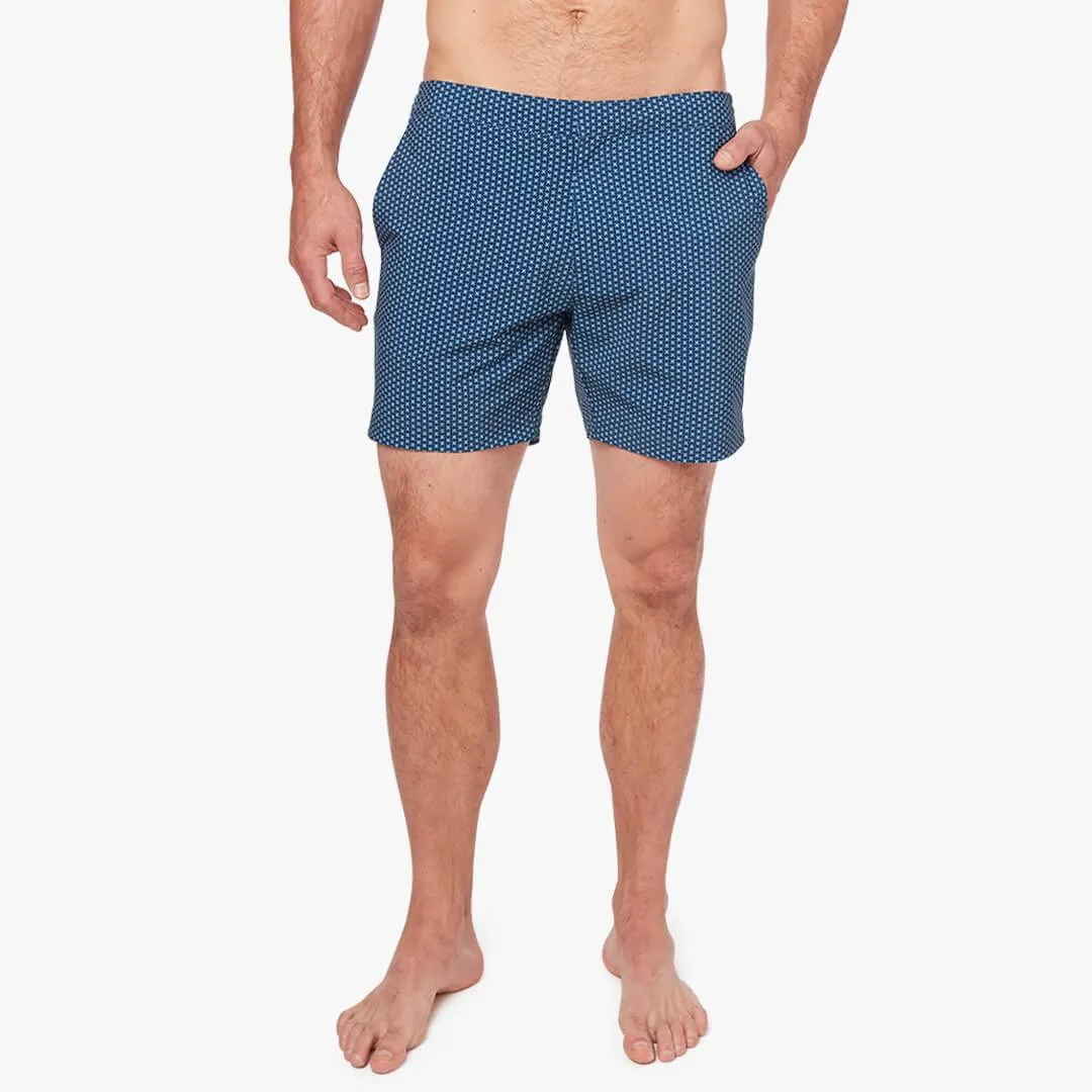 Fair Harbor The Sextant Trunk - Navy Juniper