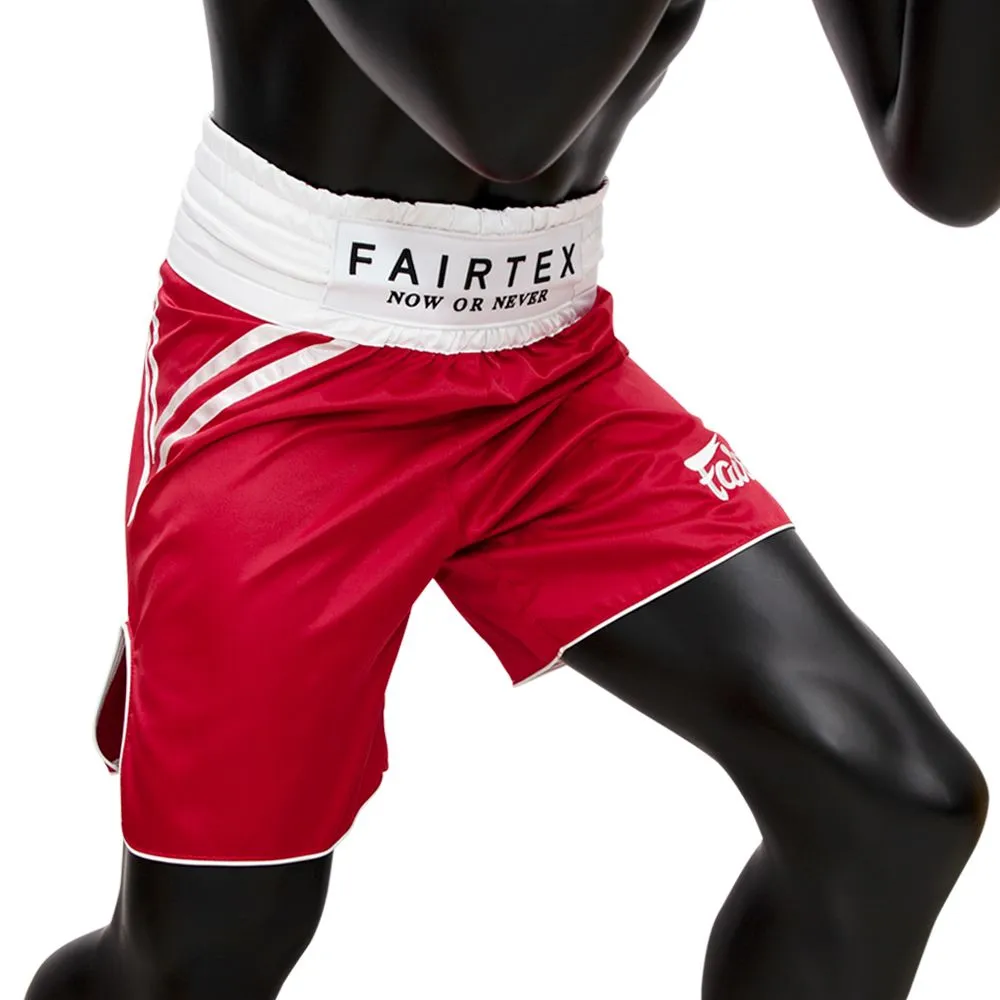 FAIRTEX BOXING TRUNKS - BT2008 "CLASSIC RED"