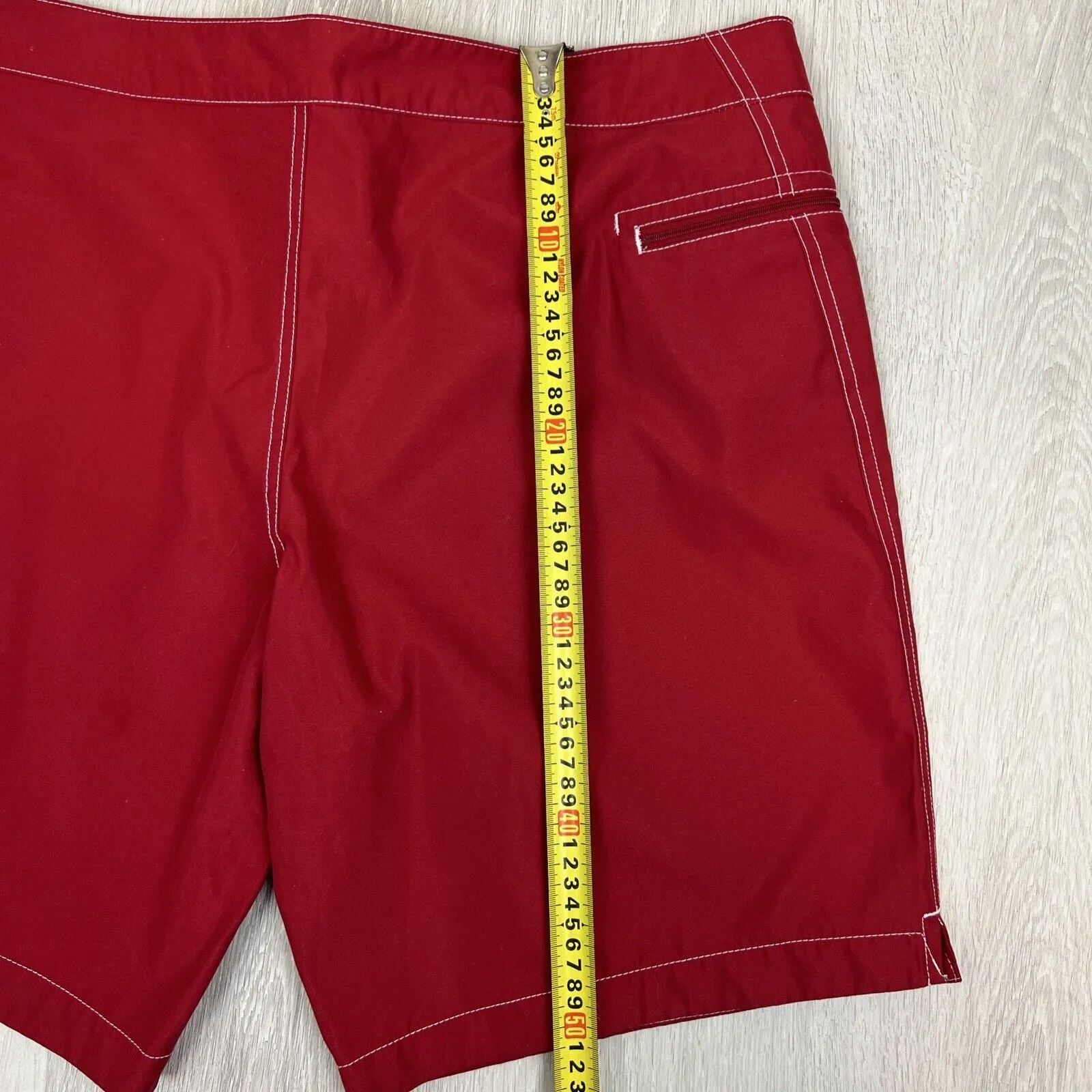 GAP Mens Red Swim Shorts Board Shorts Size XL , Like New