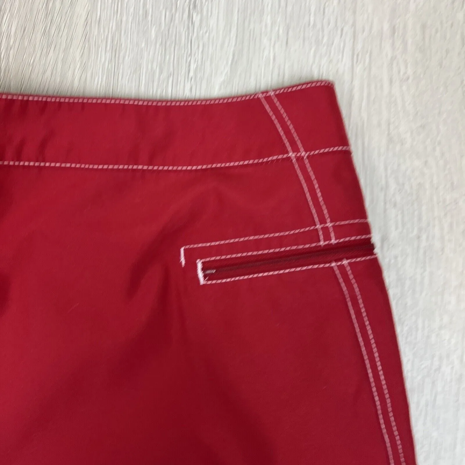 GAP Mens Red Swim Shorts Board Shorts Size XL , Like New