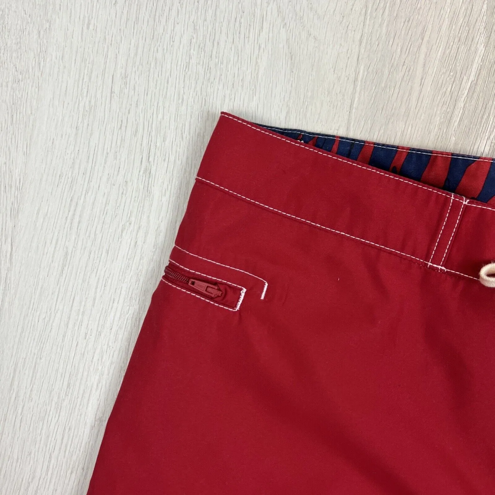 GAP Mens Red Swim Shorts Board Shorts Size XL , Like New