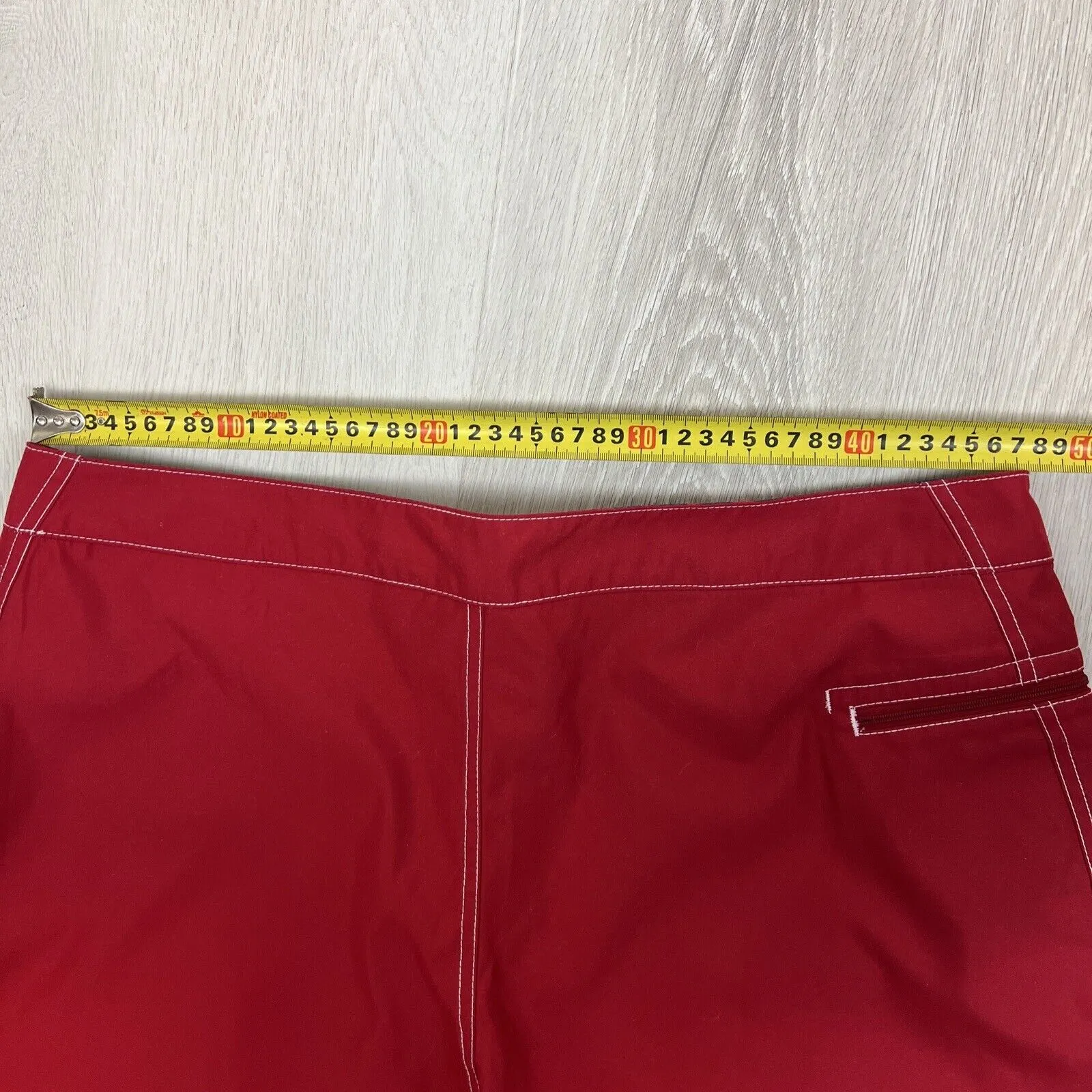 GAP Mens Red Swim Shorts Board Shorts Size XL , Like New