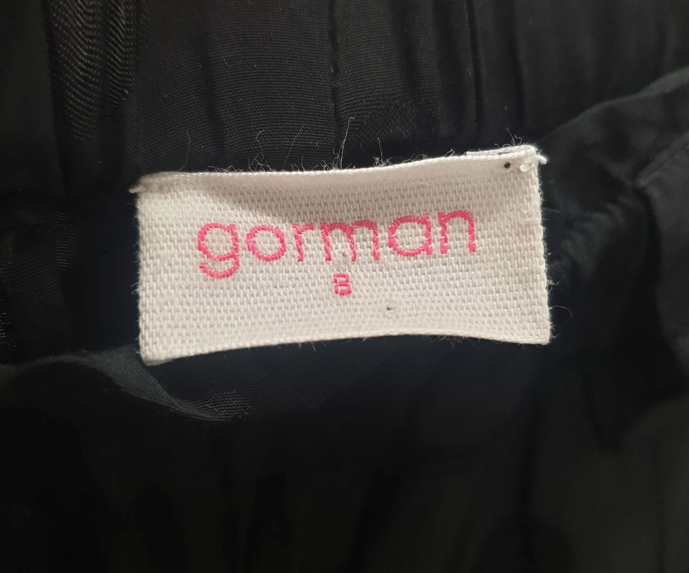Gorman black polka dot tailored pants size 8