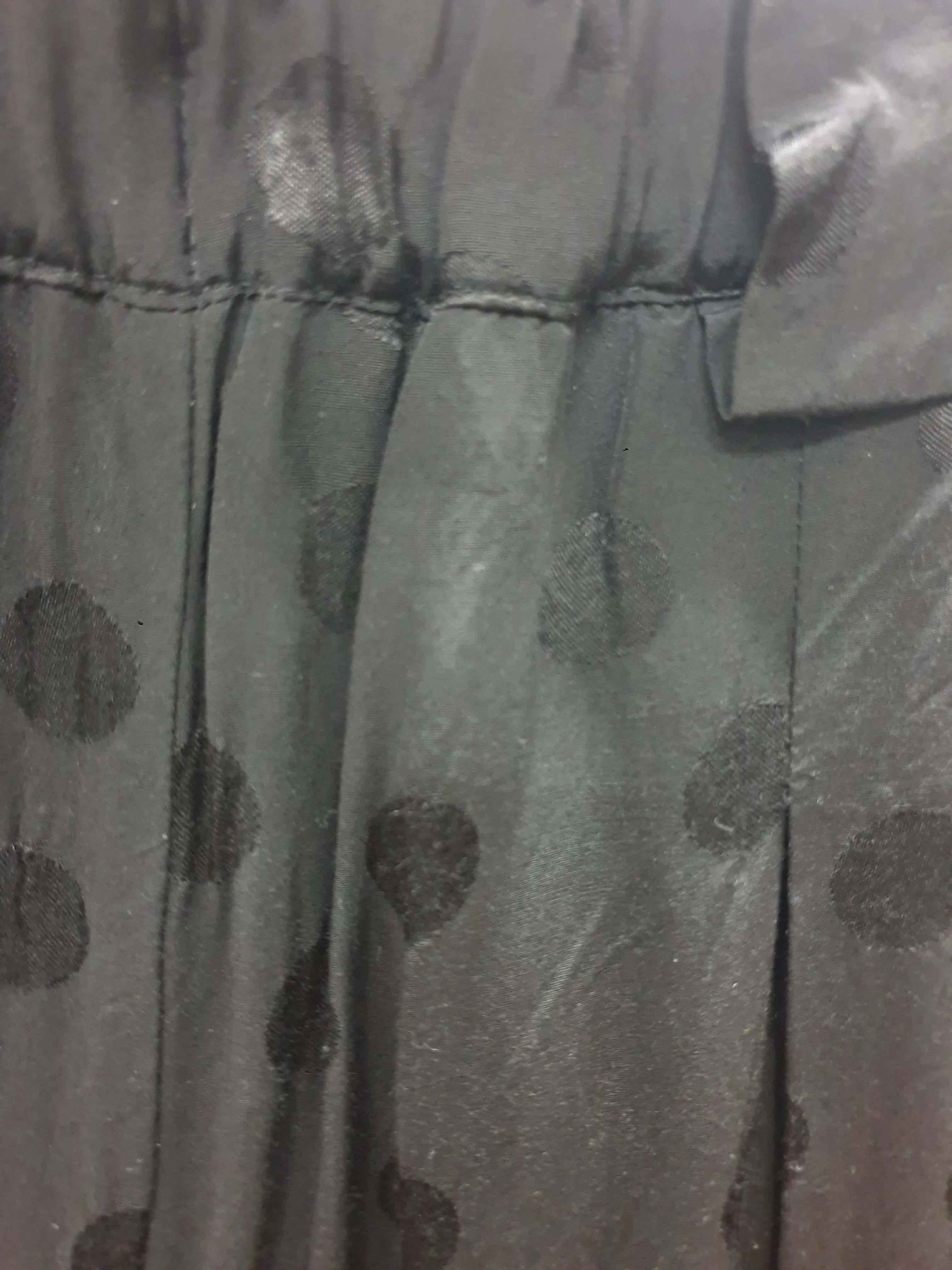 Gorman black polka dot tailored pants size 8