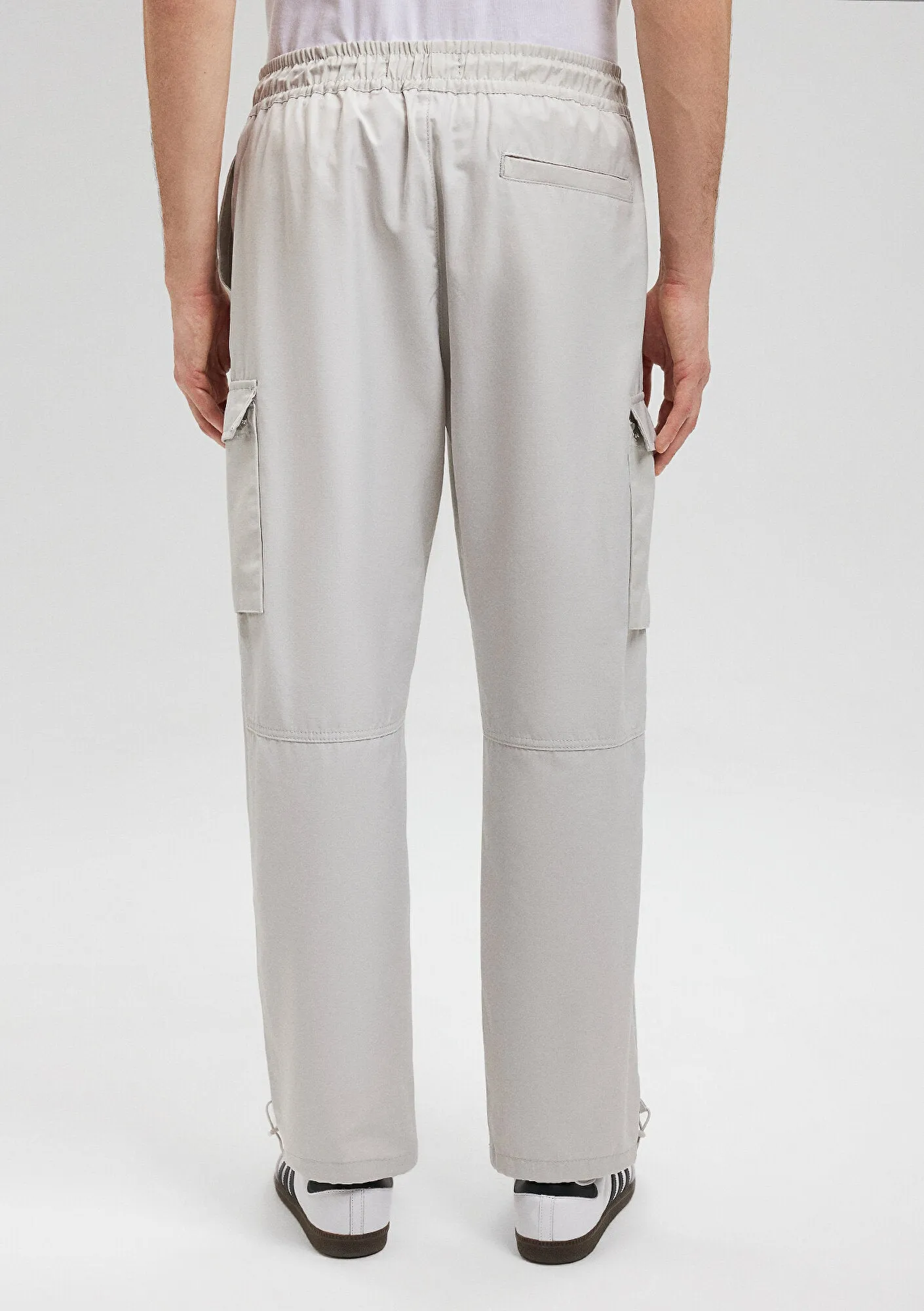 Grey Cargo Pants
