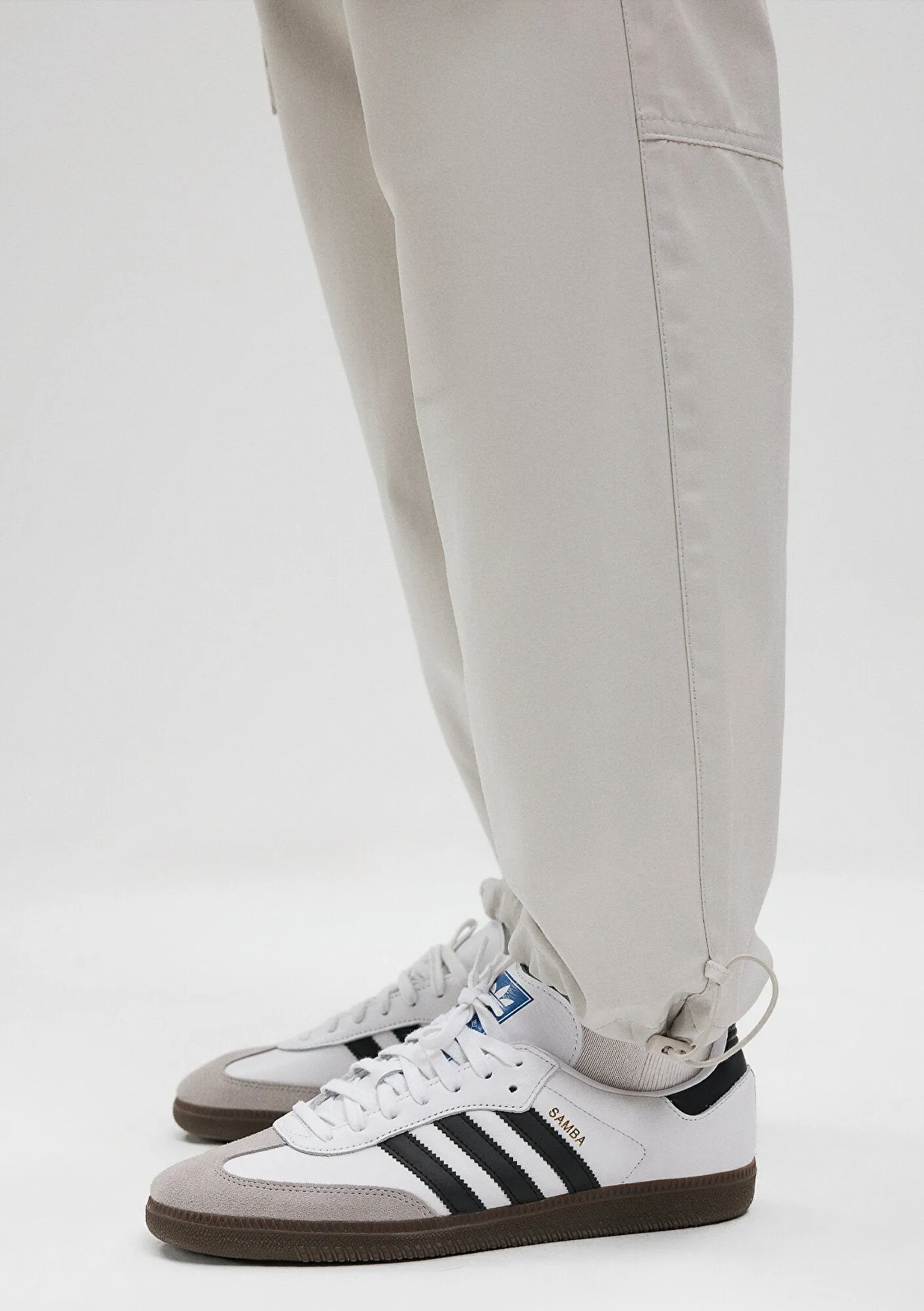 Grey Cargo Pants