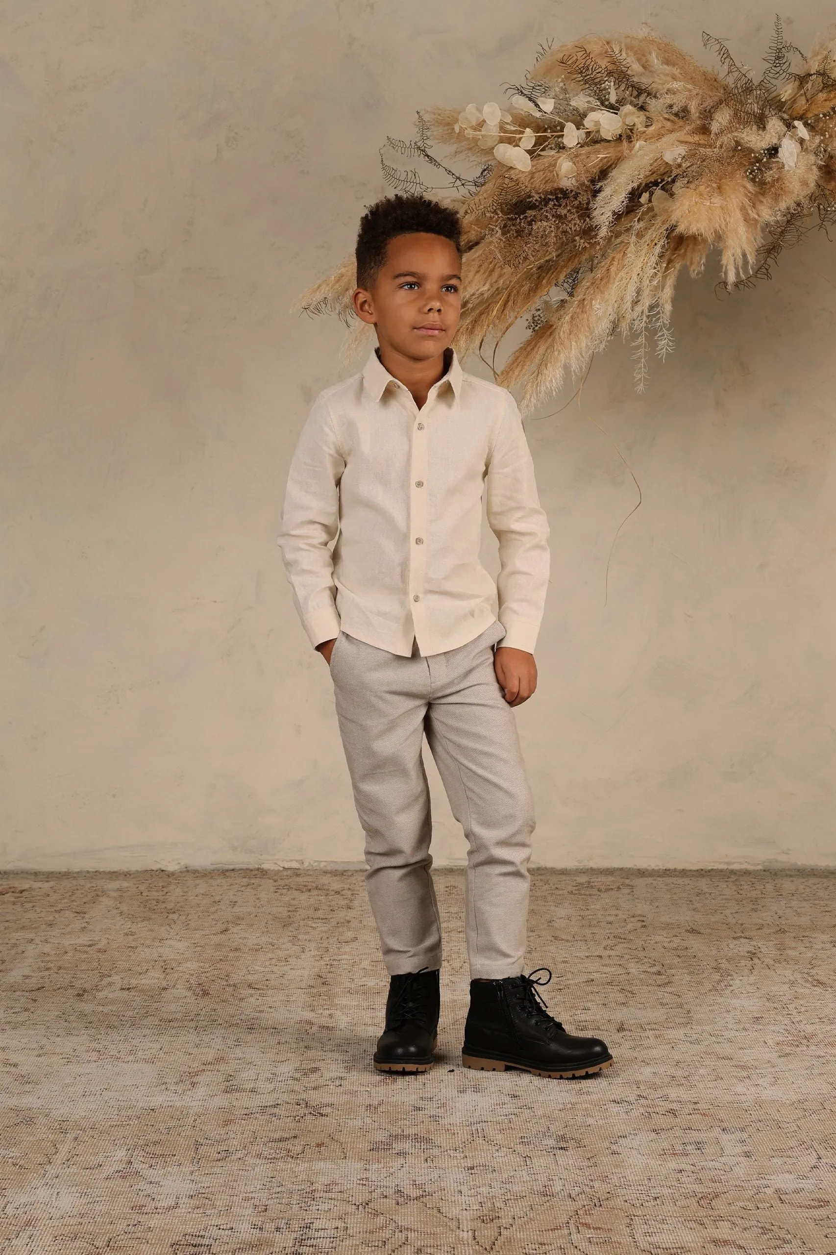 Harrison Button Down | Natural