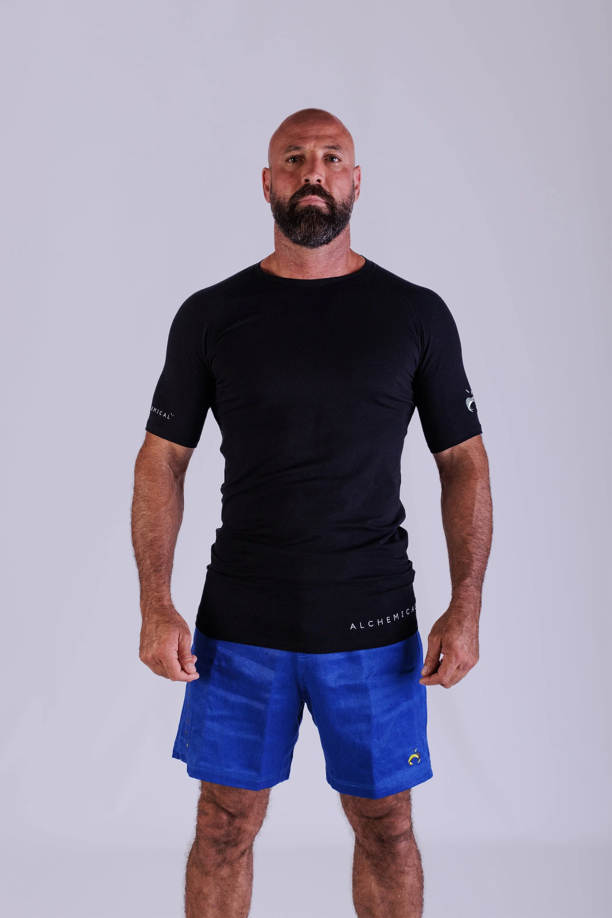 Hemp   Cotton Rash Guard Short Sleeve