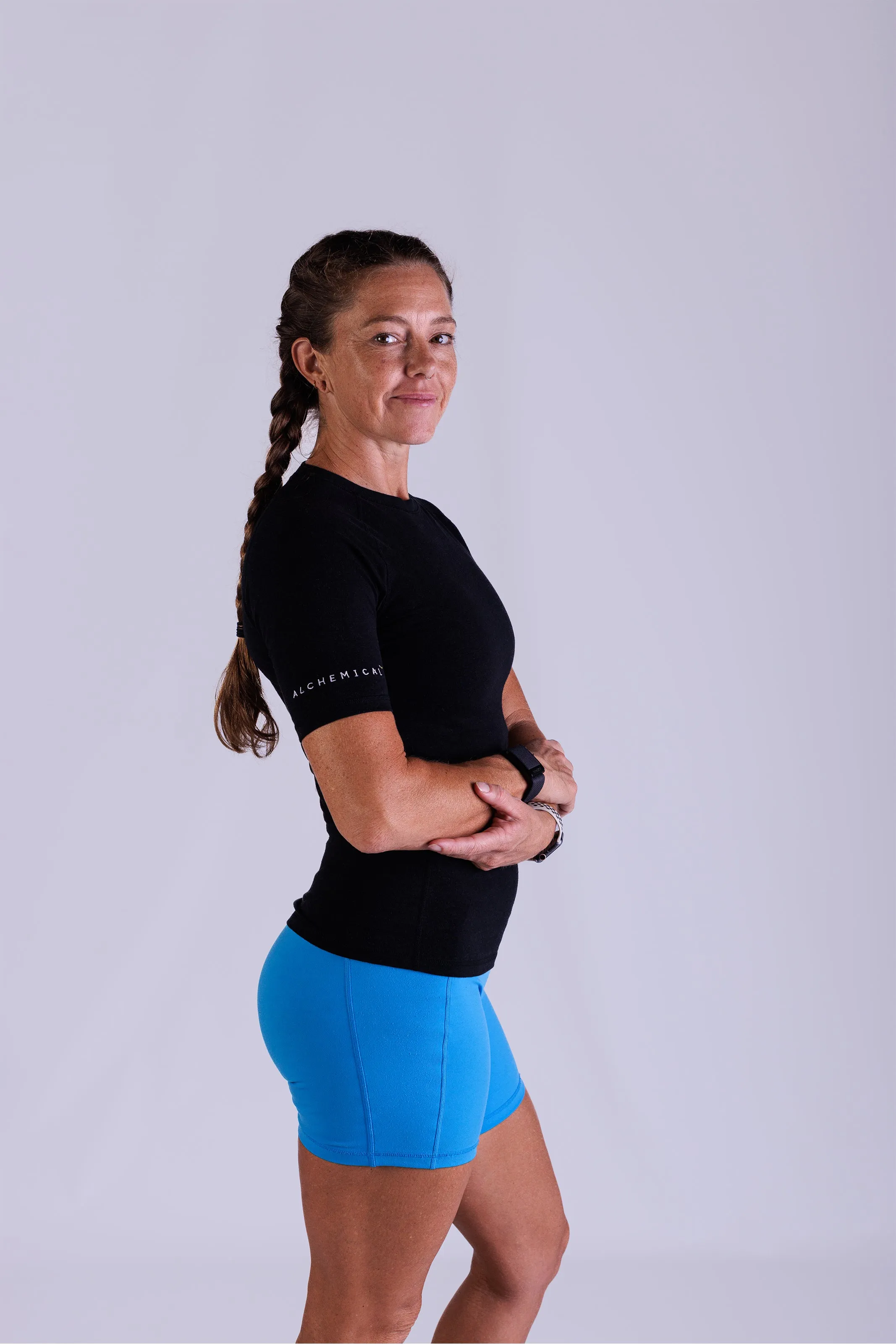 Hemp   Cotton Rash Guard Short Sleeve