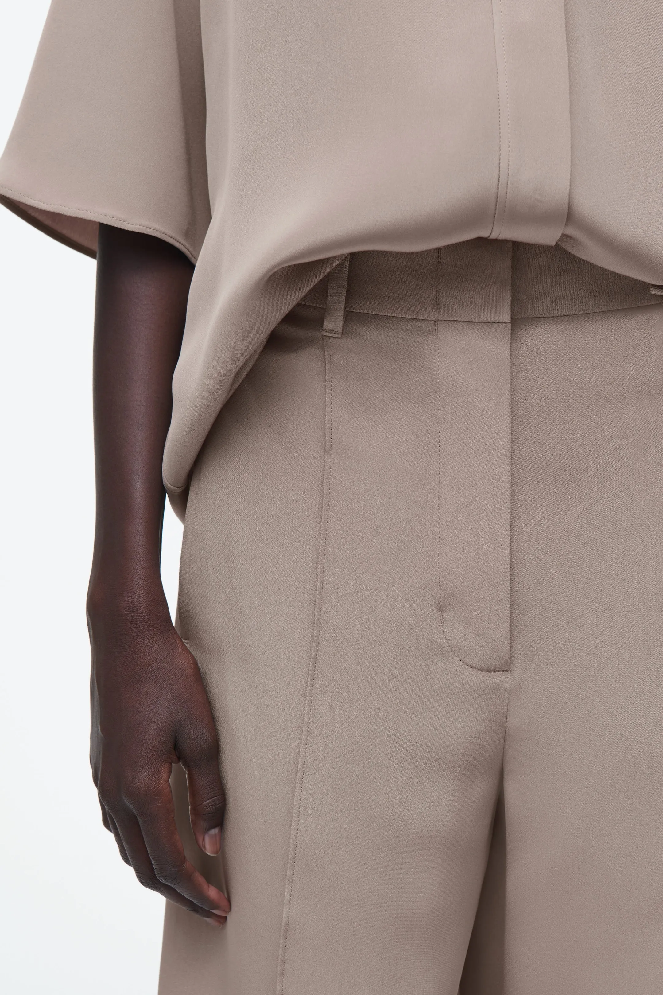 Here you go:  Tailored Silk Shorts