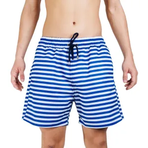Horizontal Stripe Board Shorts