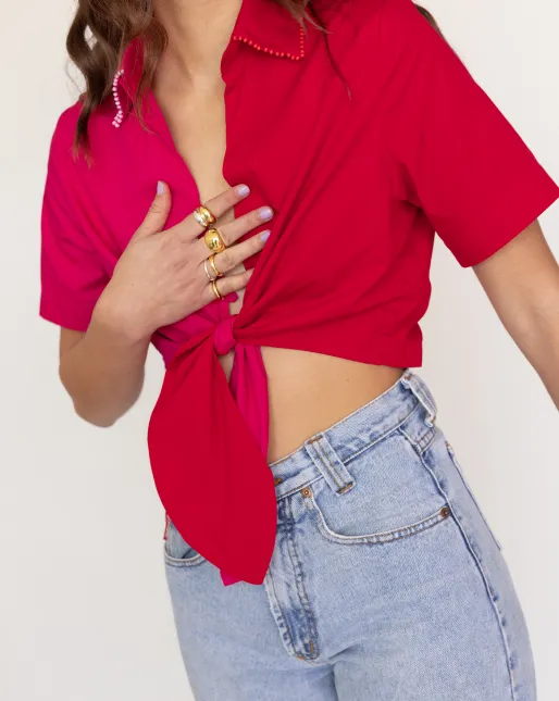Hot Blush Top