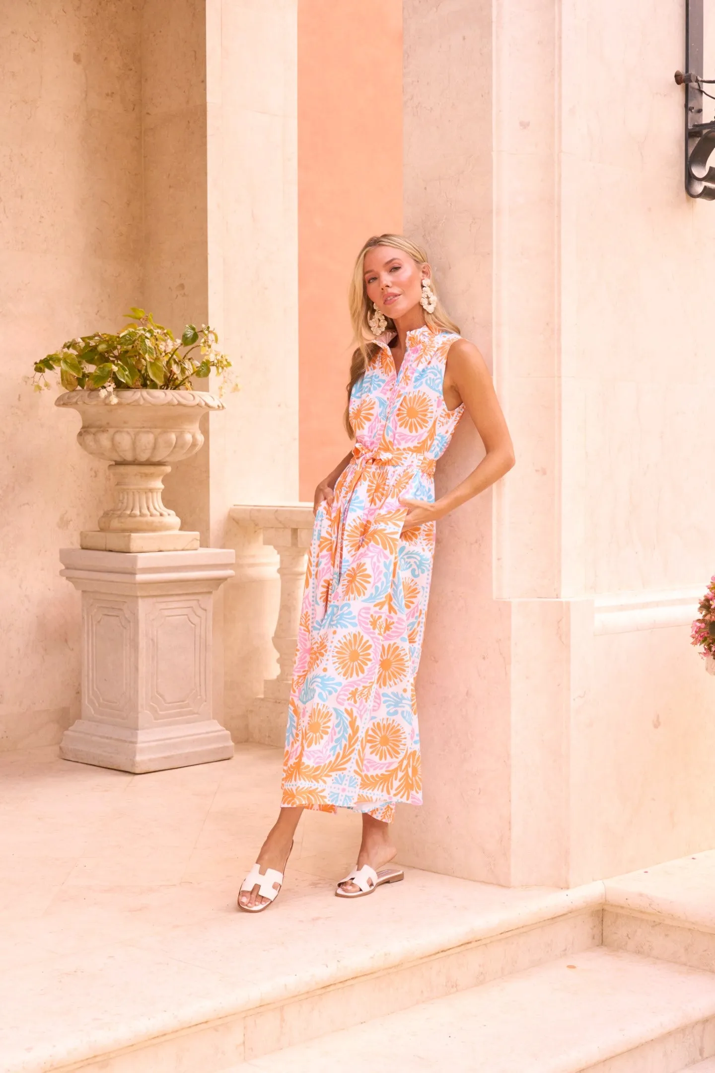 Ivy Dress in Parfait Jardin