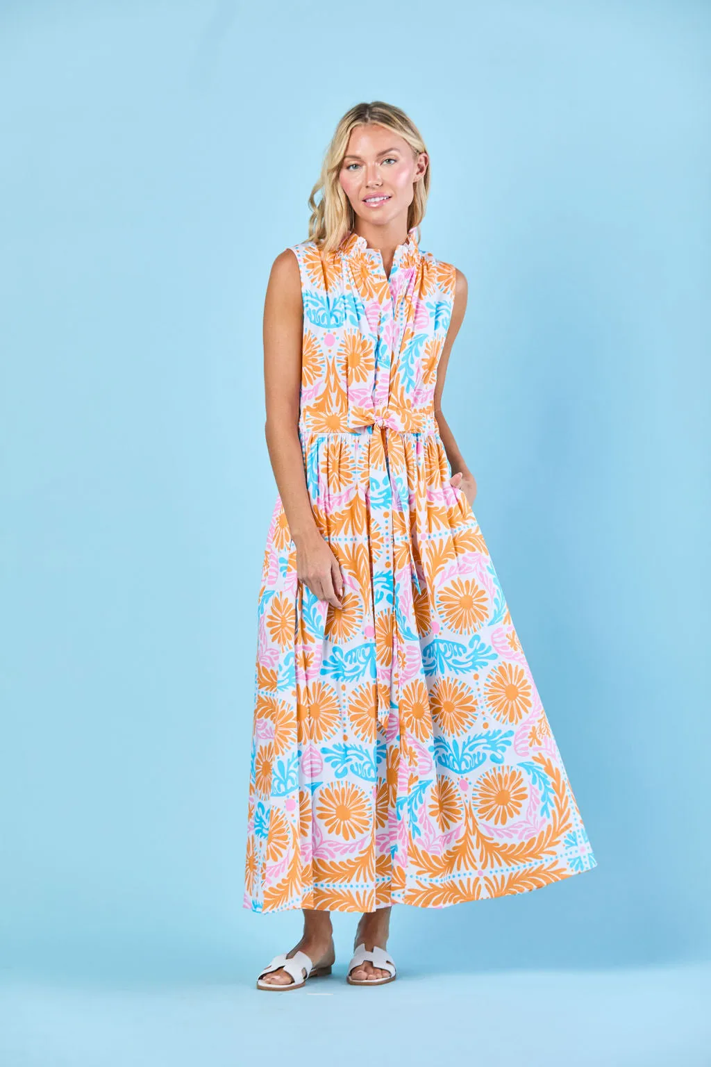 Ivy Dress in Parfait Jardin