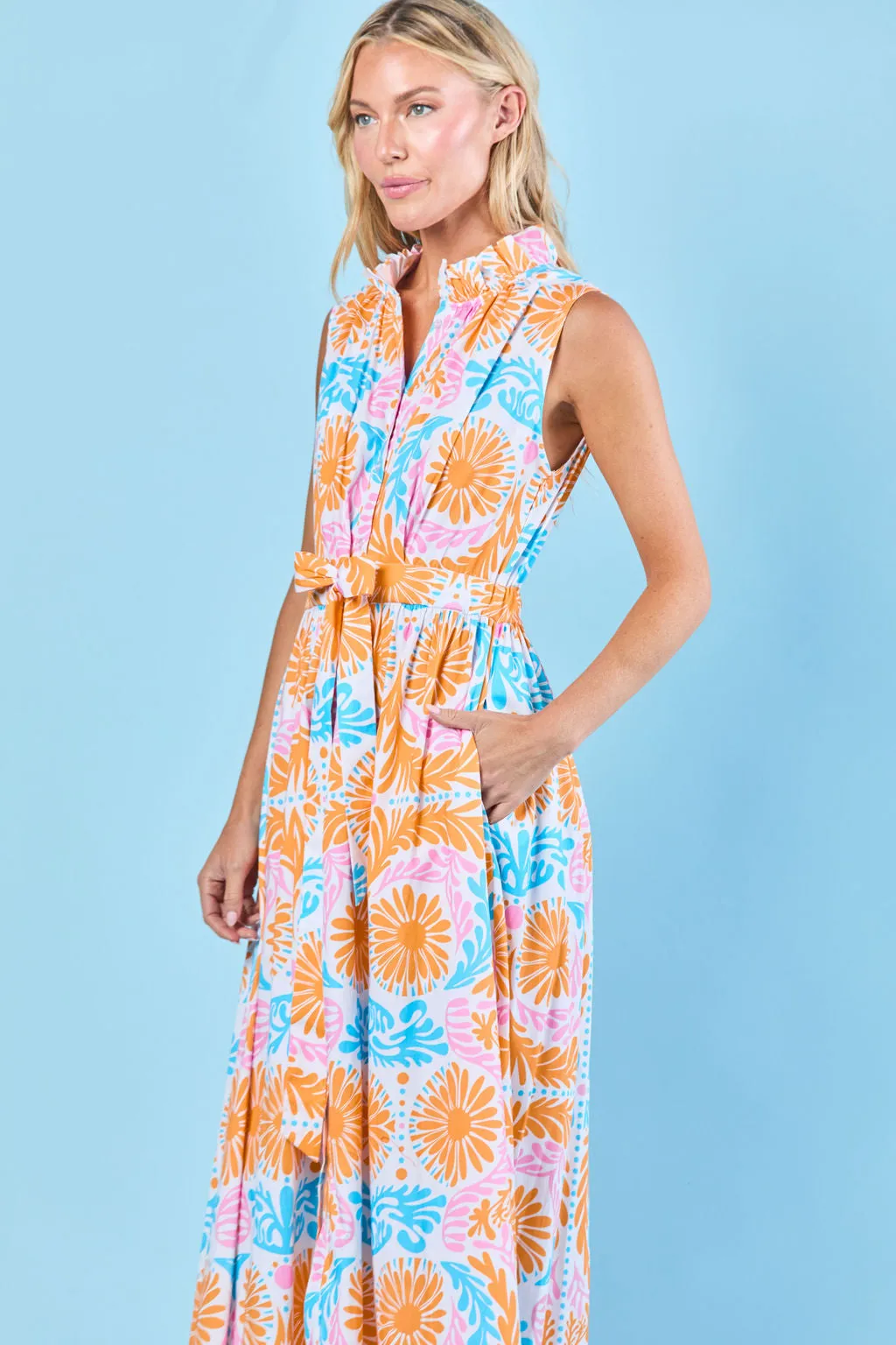 Ivy Dress in Parfait Jardin