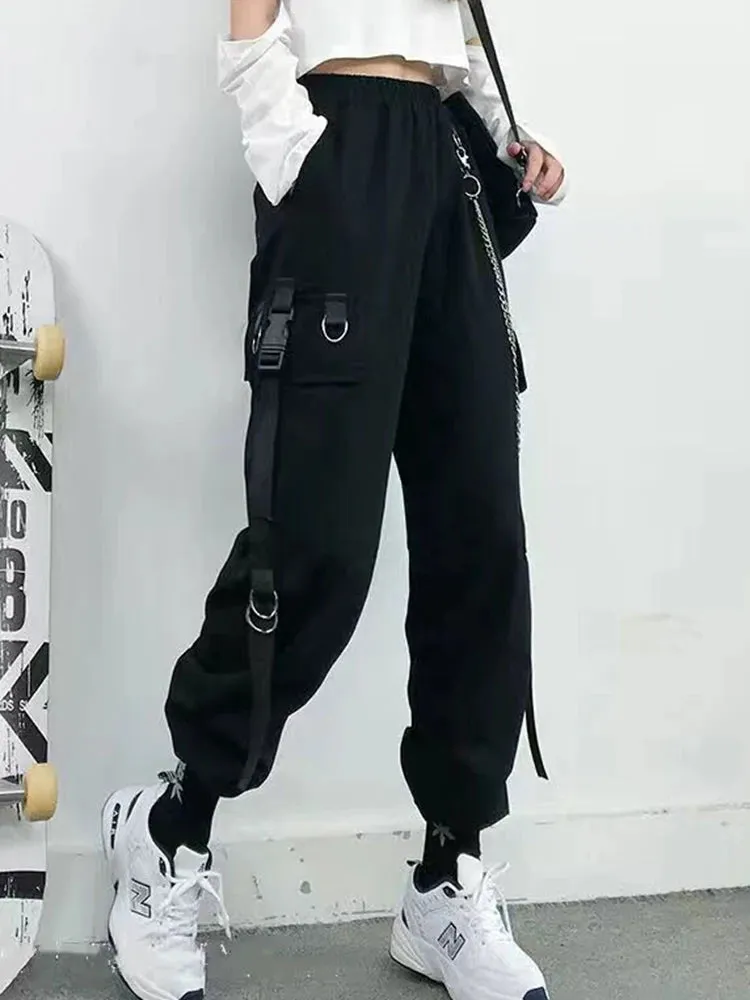 Ivy – Gothic Women's Cargo Pants
