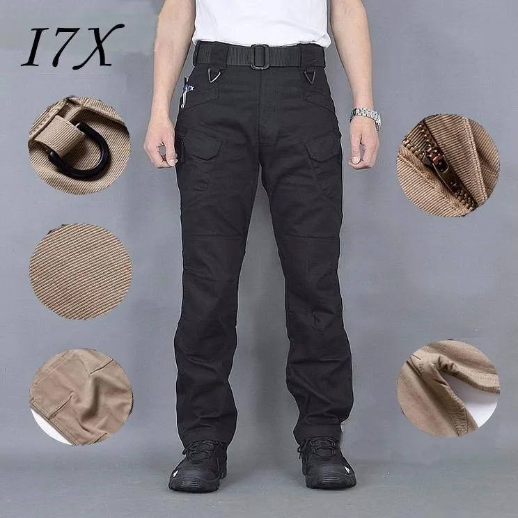 IX7 Tactical Multi Pocket Cargo Pants