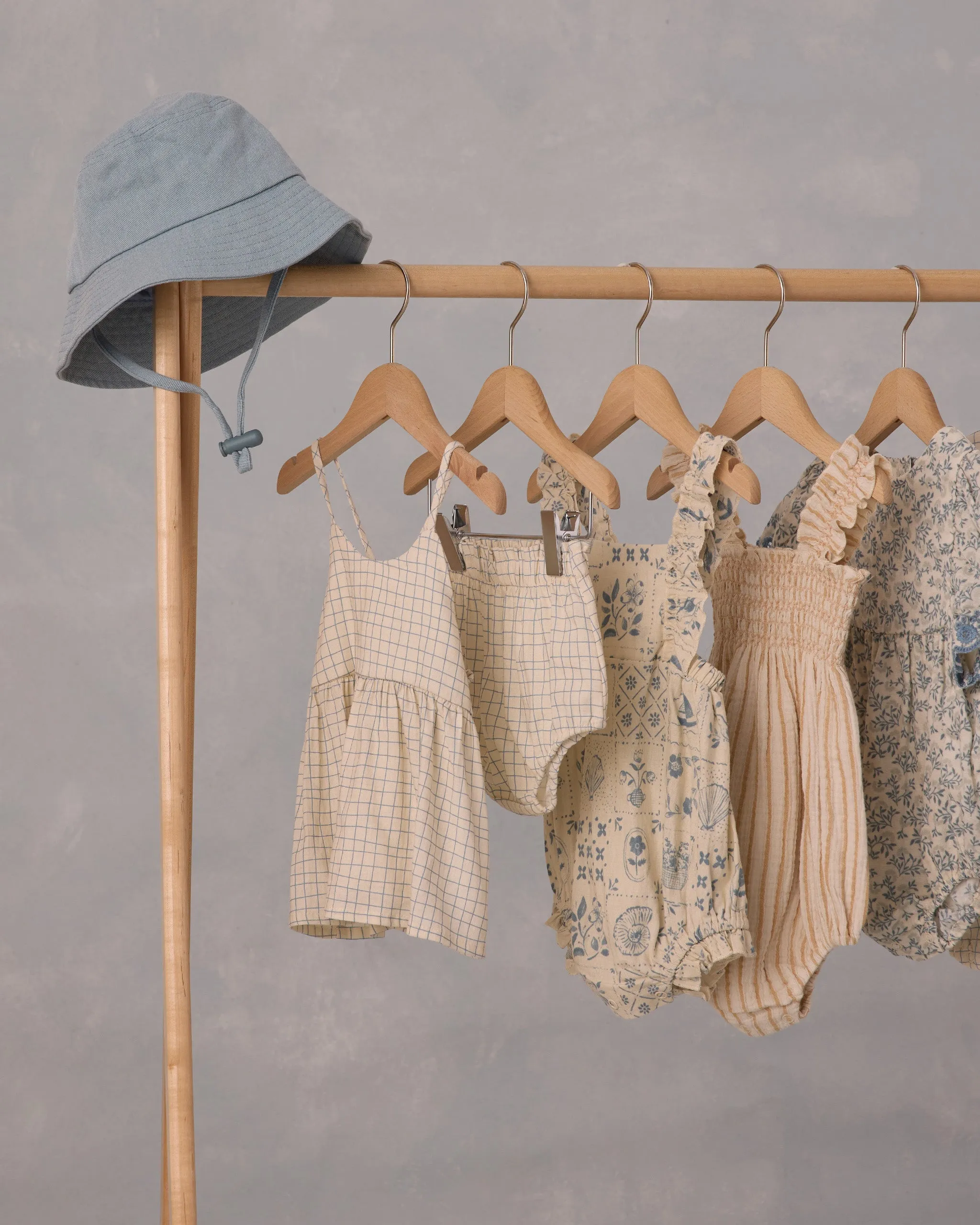 Julia Romper || Marigold Stripe