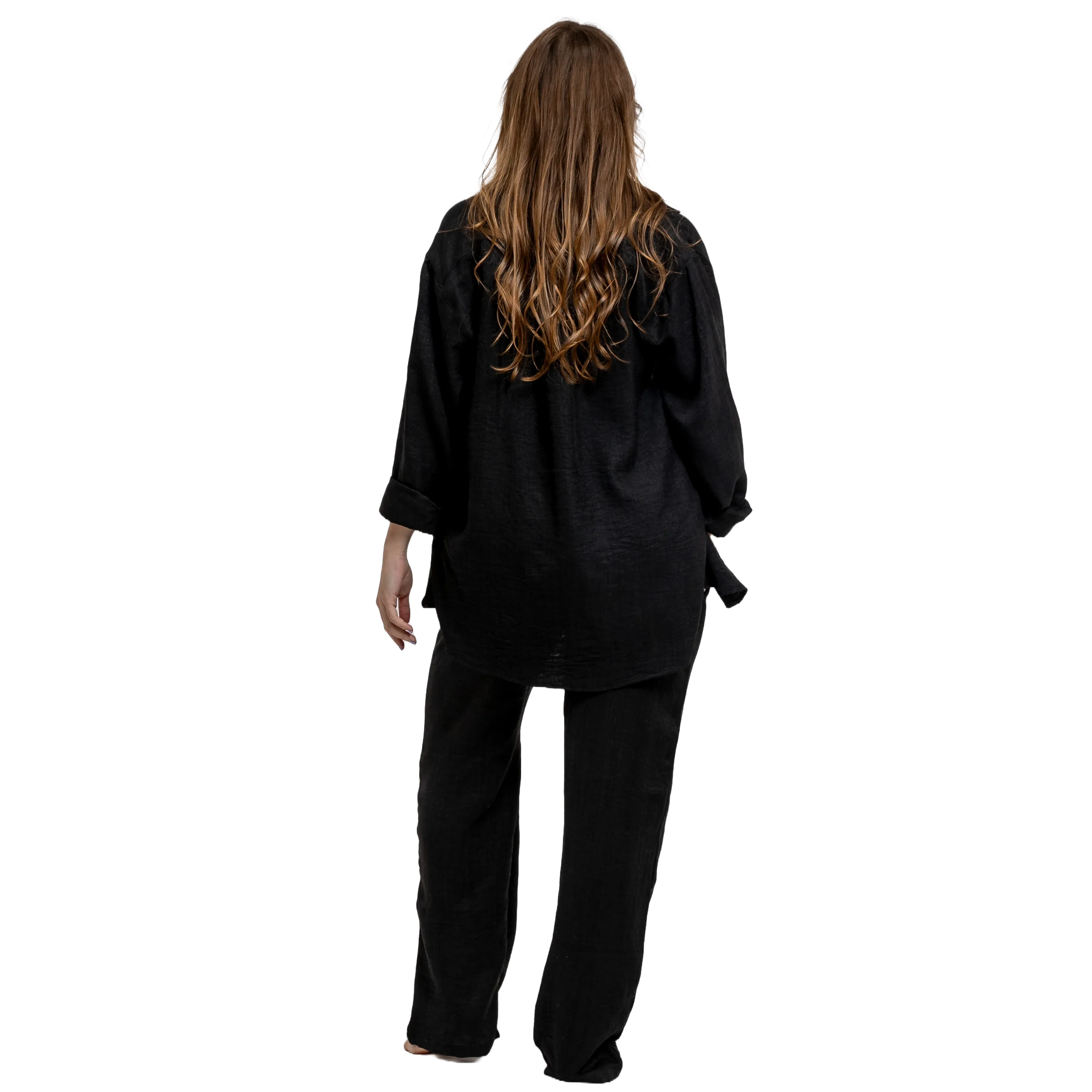 Kali Linen Set - Black