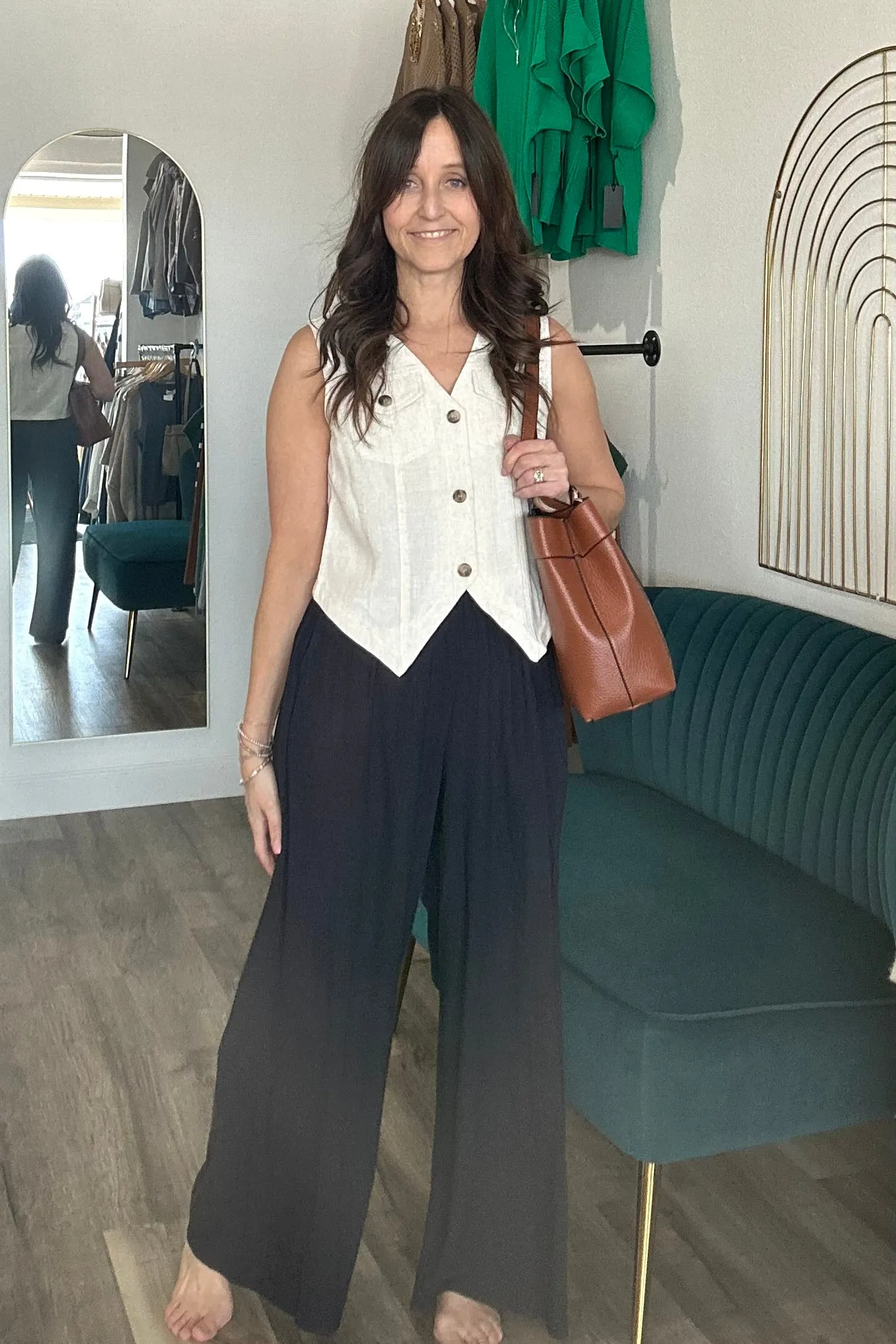 Kari Linen Blend Vest