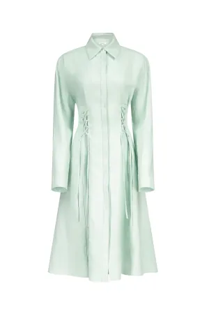Laced Button Down Dress