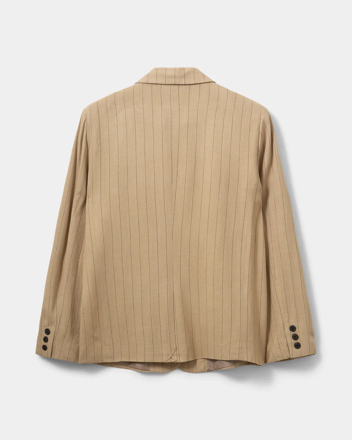 LENNONSW BLAZER - Light Brown Striped