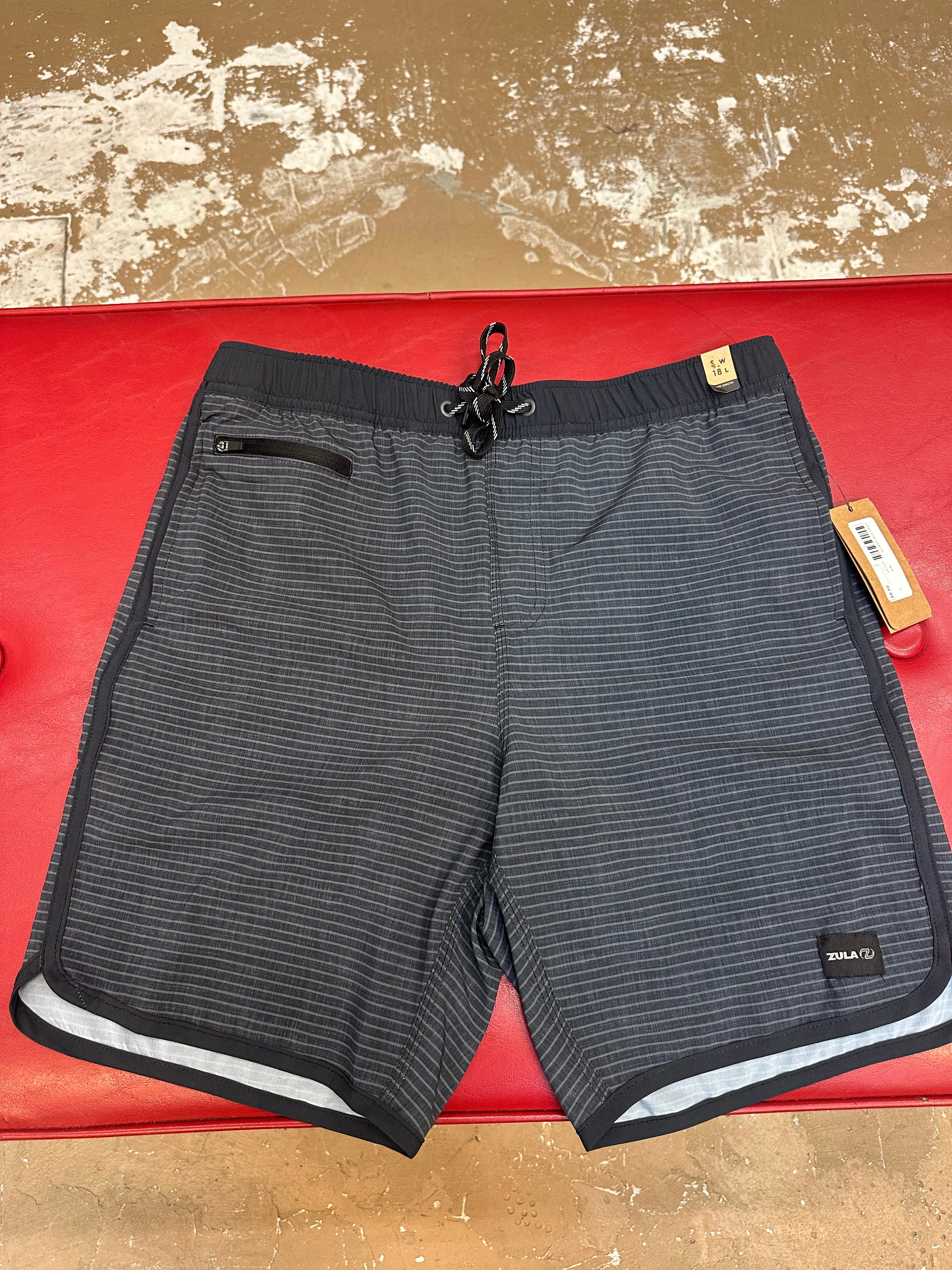 Levitate Stripe board shorts