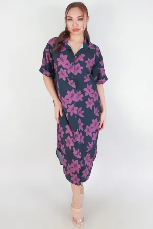 LILY BUTTON DOWN DRESS