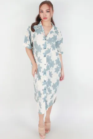LILY BUTTON DOWN DRESS