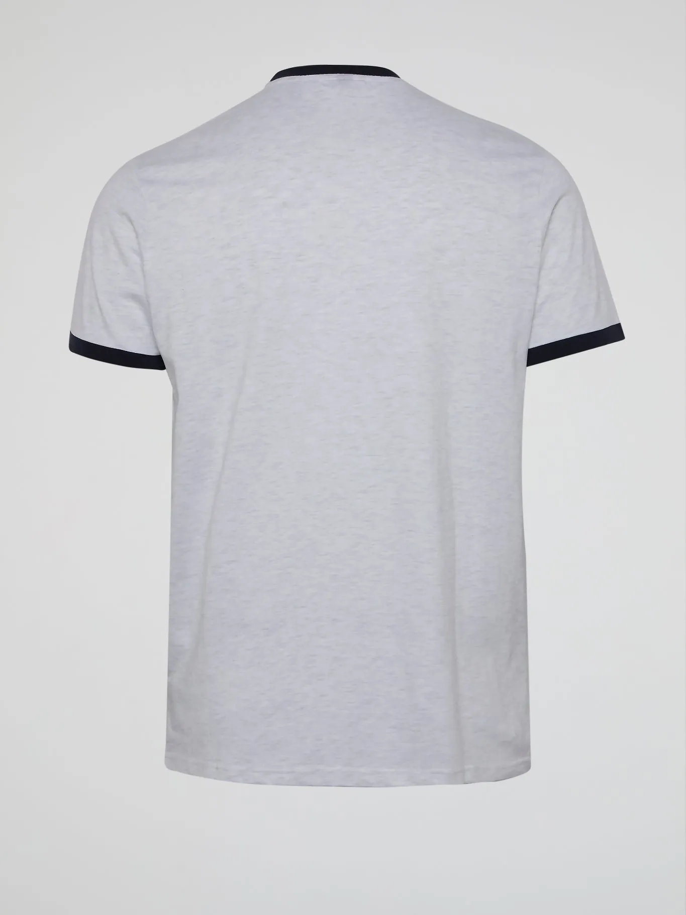 Limora White Contrast Trim T-Shirt