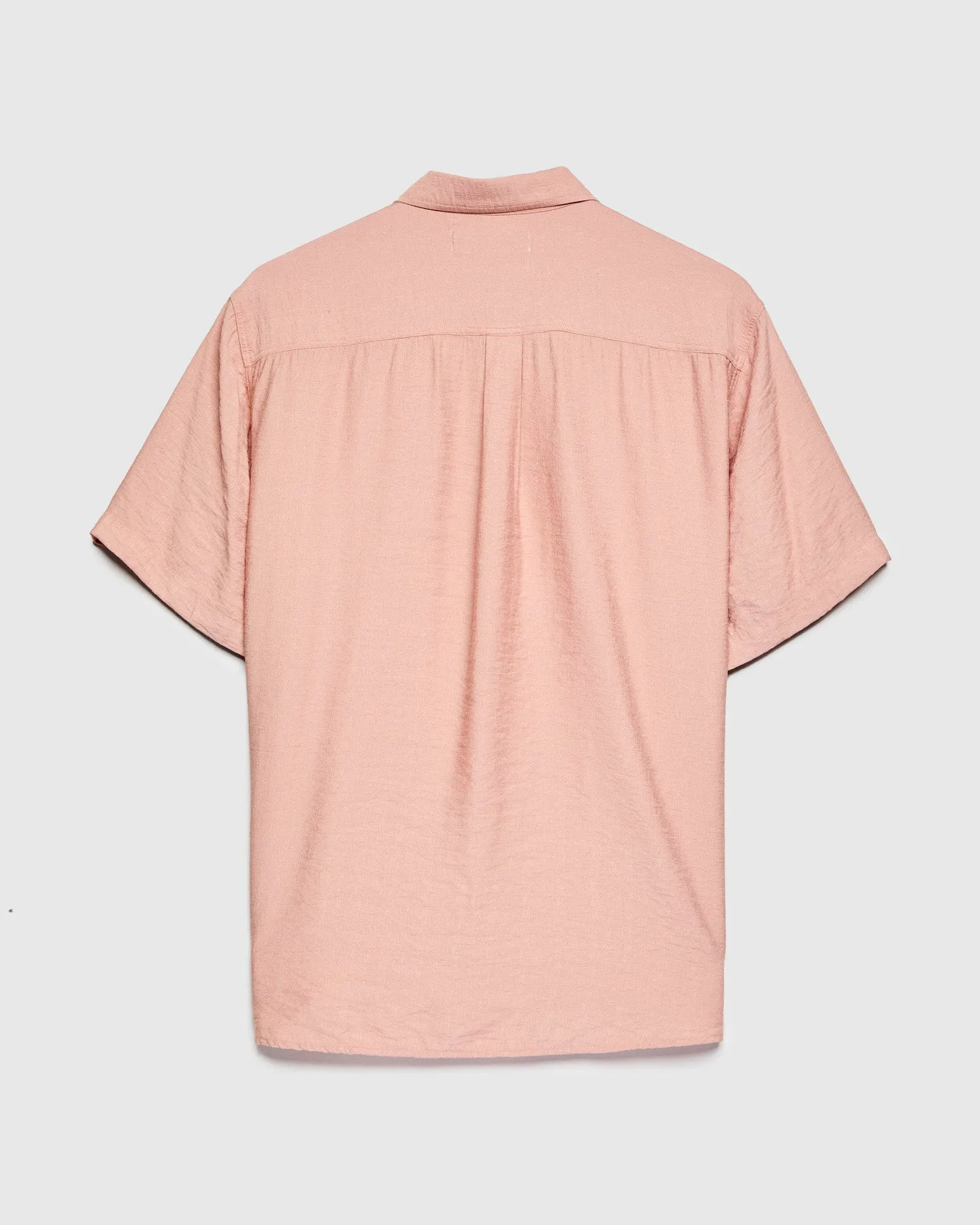 Linen Aberlady Shirt in Dusty Pink