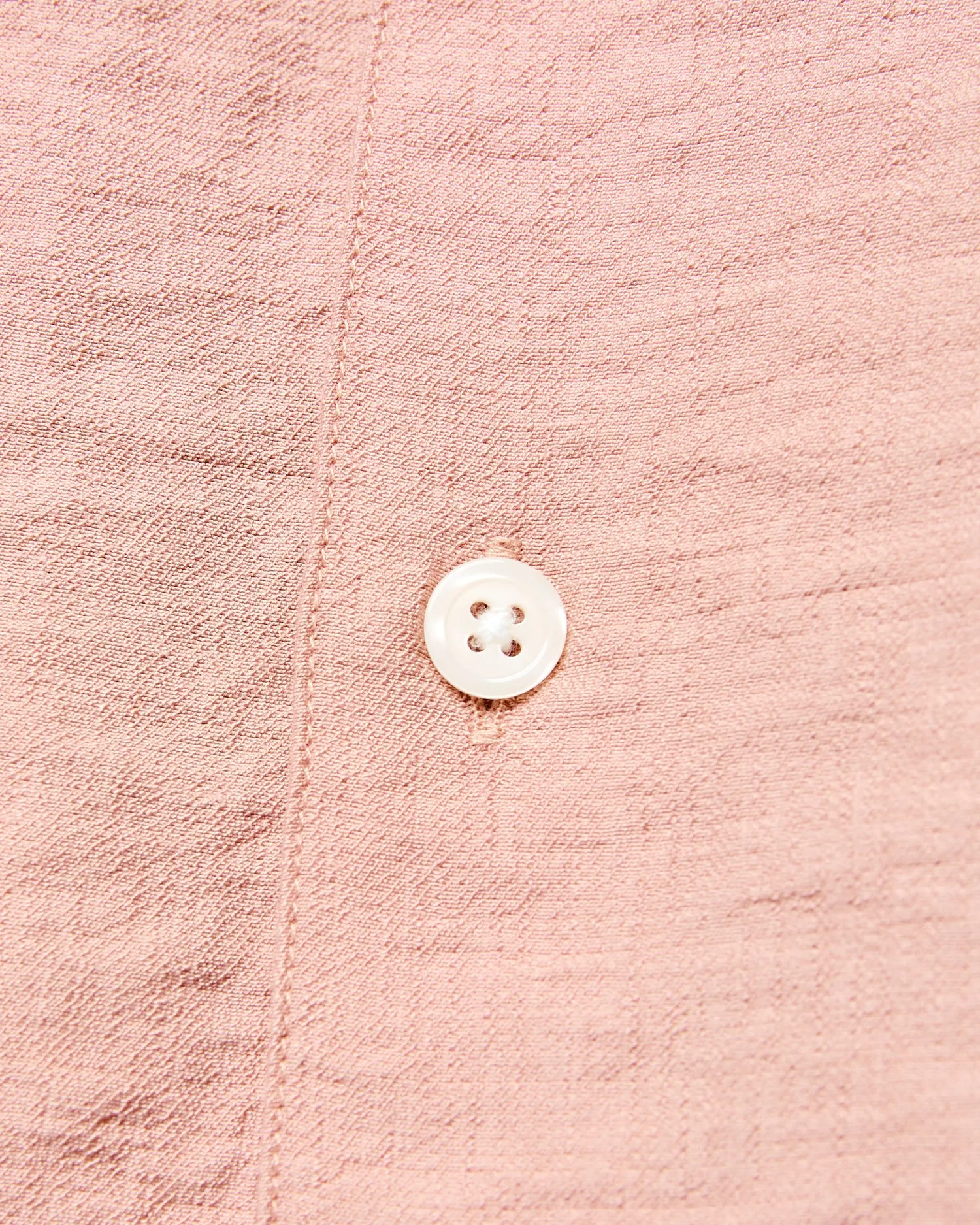 Linen Aberlady Shirt in Dusty Pink
