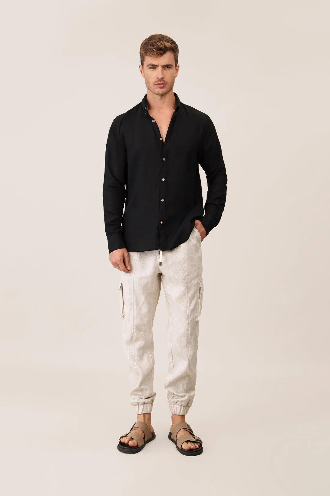 Linen Shirt - Ondademar Men