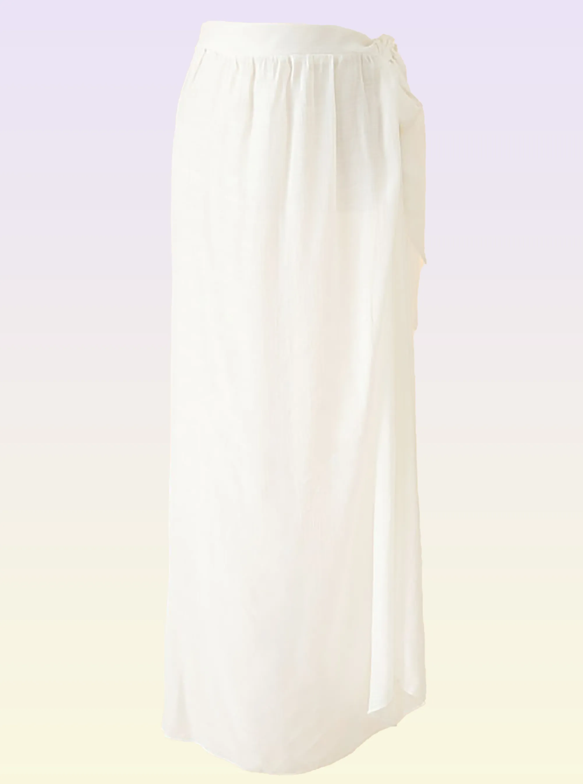 Linen Twist Side Tie Full Length Sarong