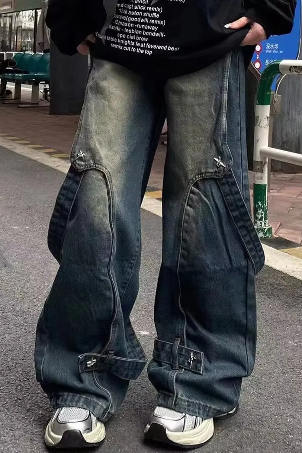 Loose Hip Hop Punk Retro Jeans Pants