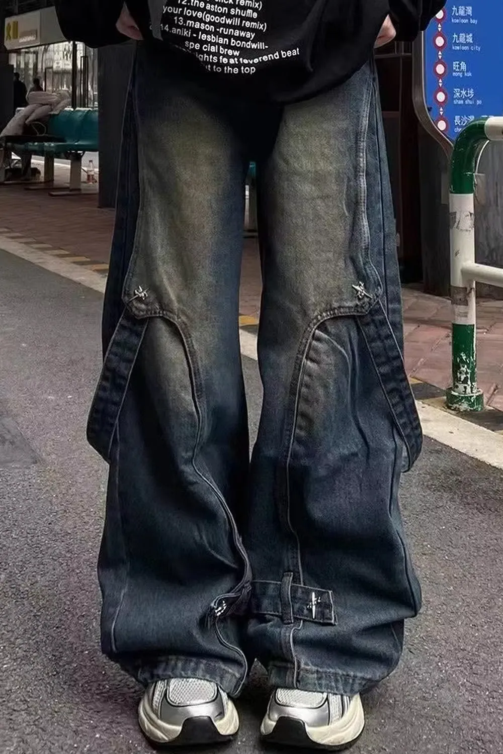 Loose Hip Hop Punk Retro Jeans Pants