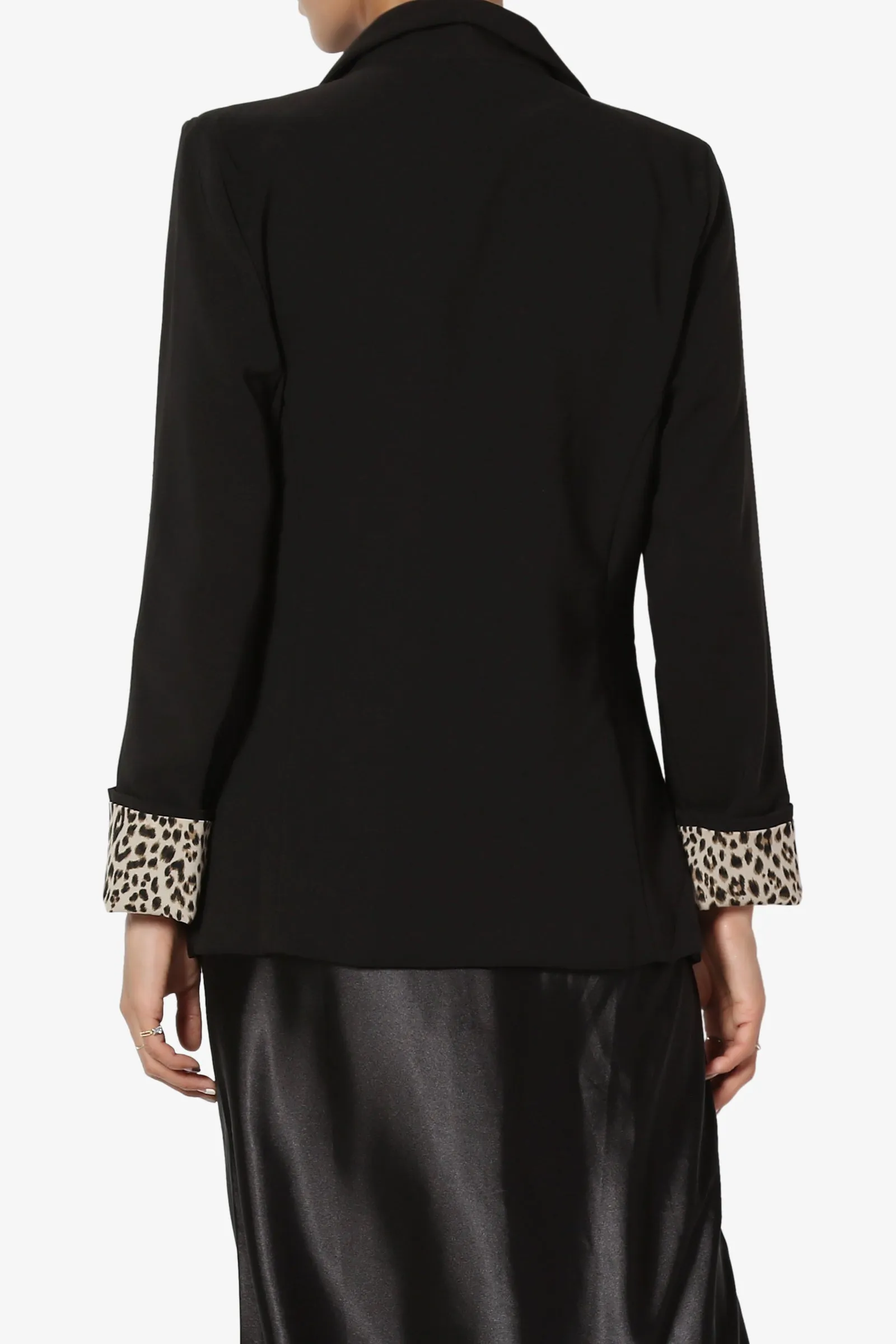 Louisah Double Breasted Crepe Blazer