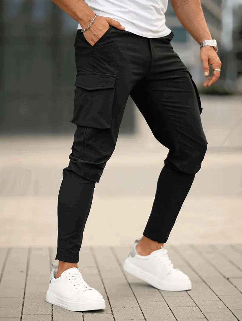 Luca Ferarro Utility Cargo Pants