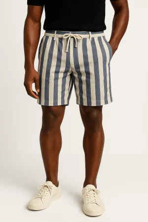 LumiNovi | The Sarto Stripe Shorts