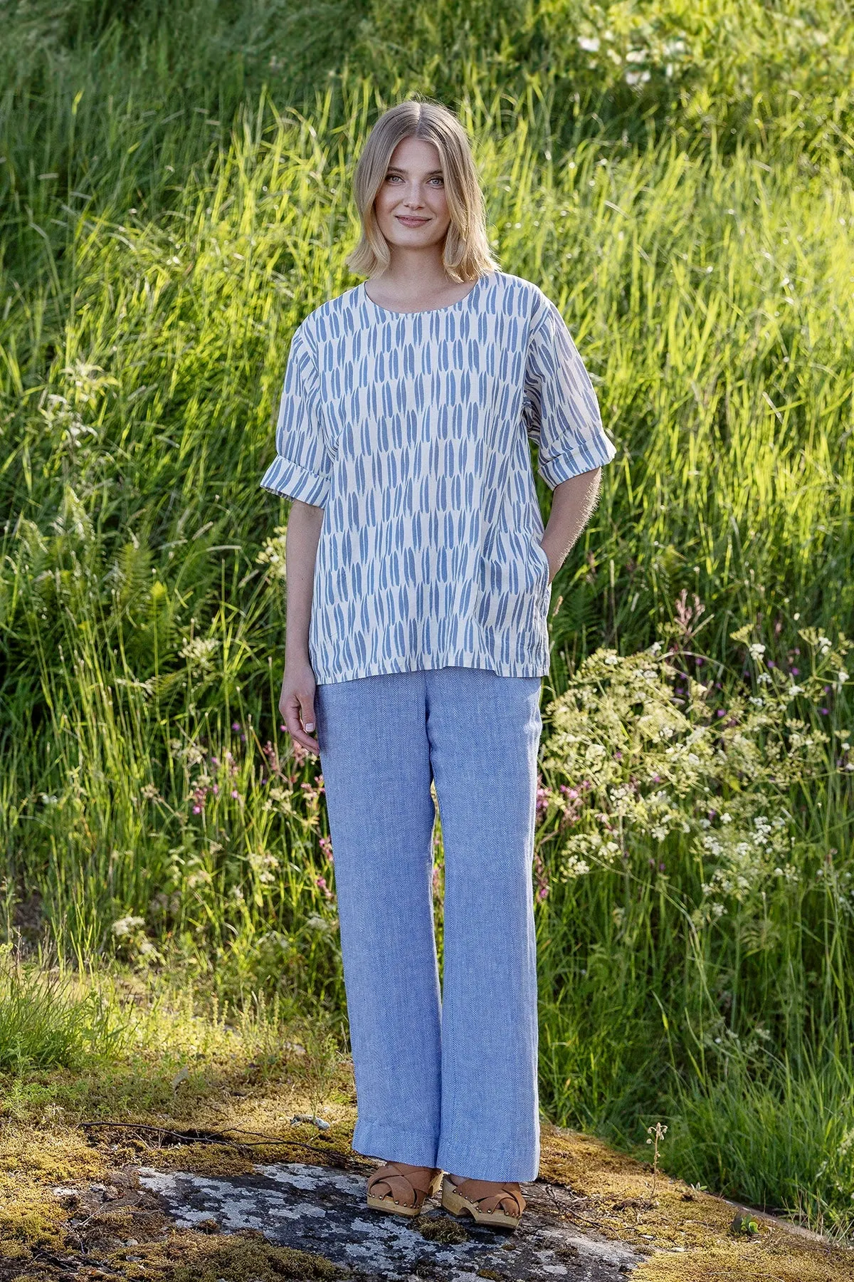 Luumu Shirt Blue
