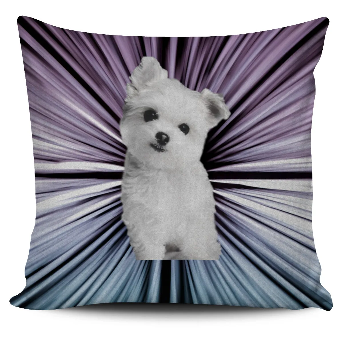 Maltese Pillow Cover