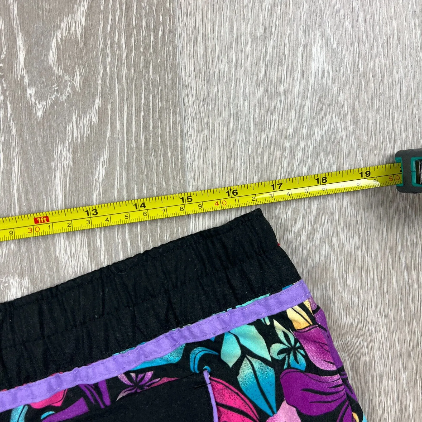 Maui Girl Womens Black Swim Shorts Board Shorts Size 12 (New)